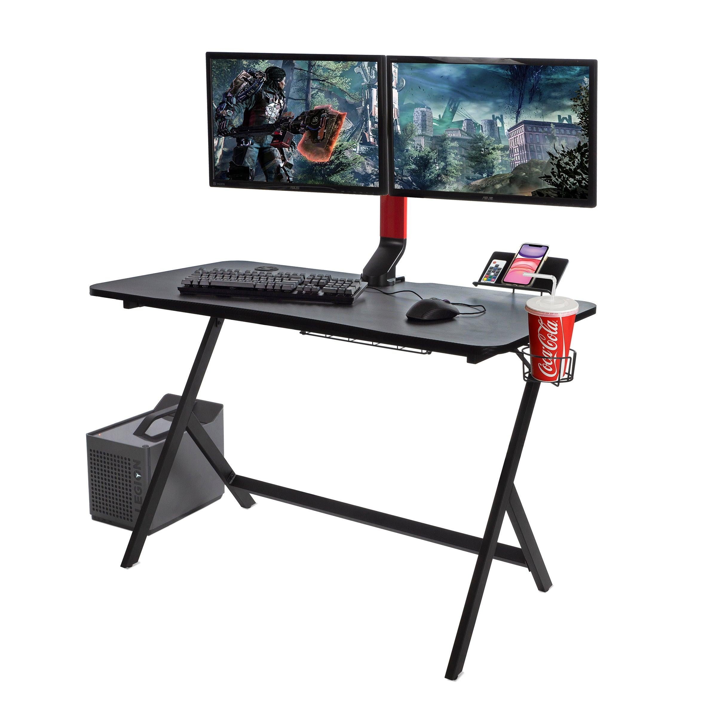 Desk- Atlantic Gaming Fire Storm, Black image