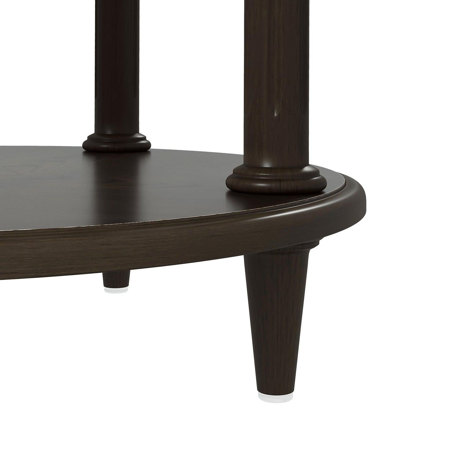 Hymettus 26'' Tall End Table withStorage