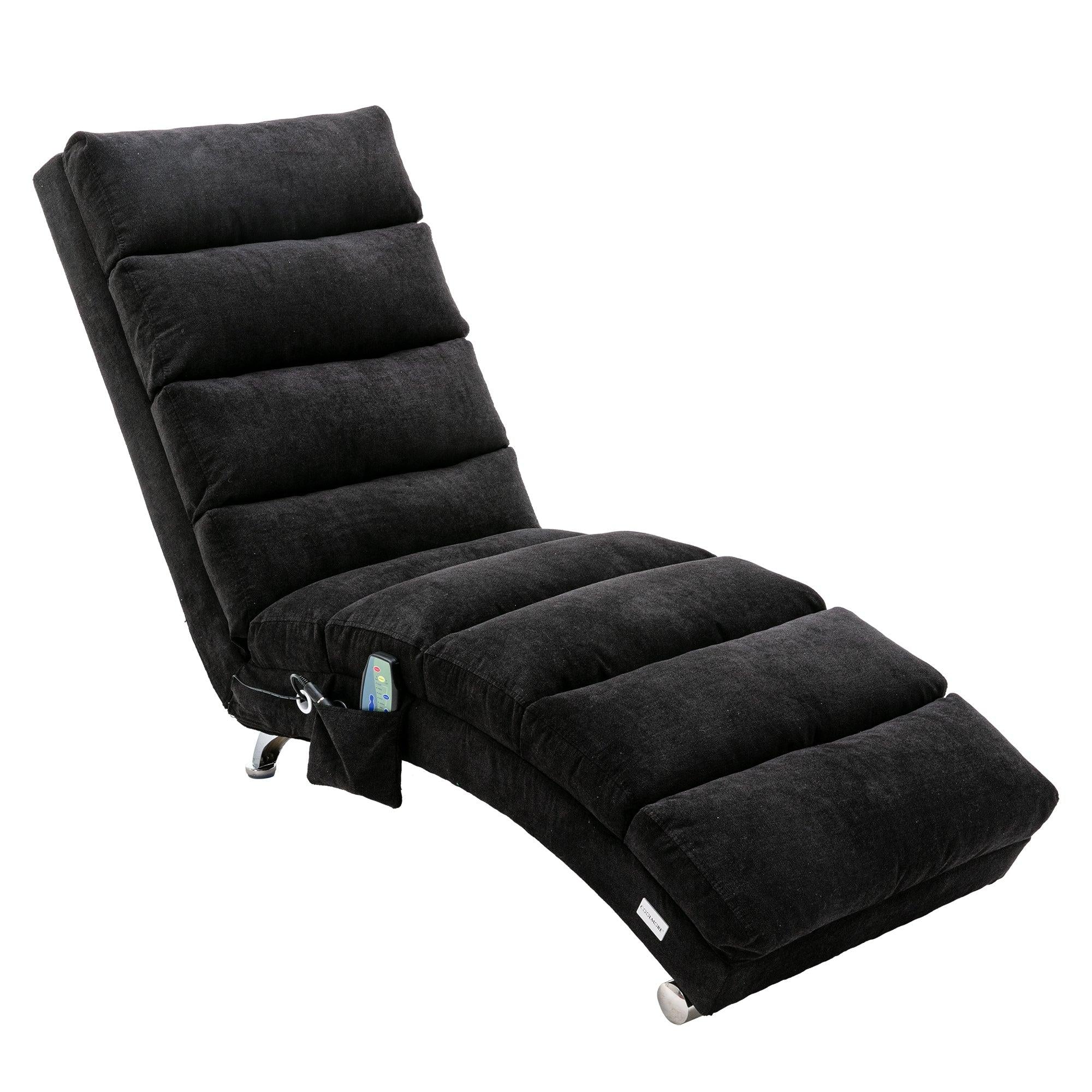 Linen Chaise Lounge Indoor Chair,Modern Long Lounger for Office or Living Room