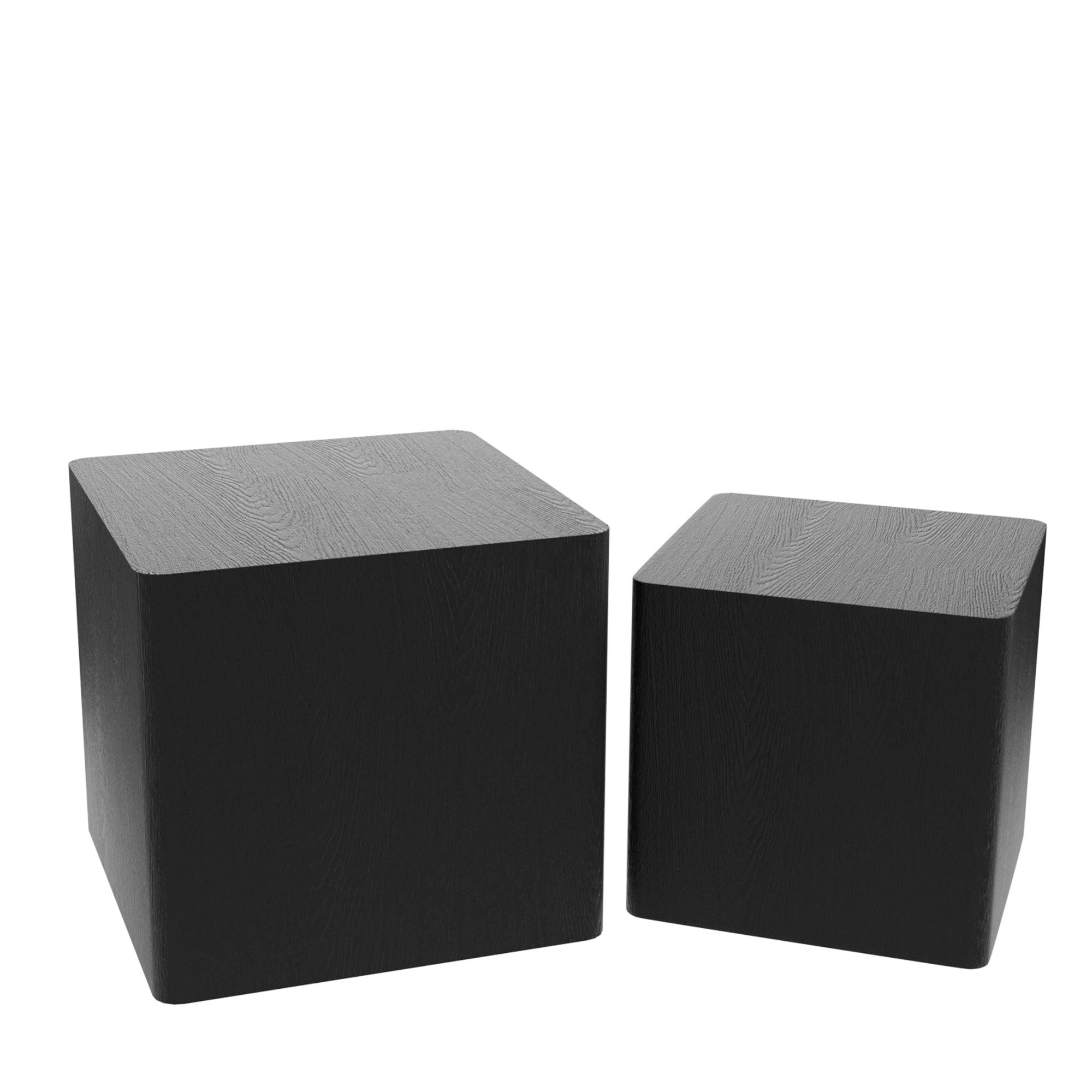 MDF Nesting table/side table/coffee table/end table for living room,office,bedroom Black