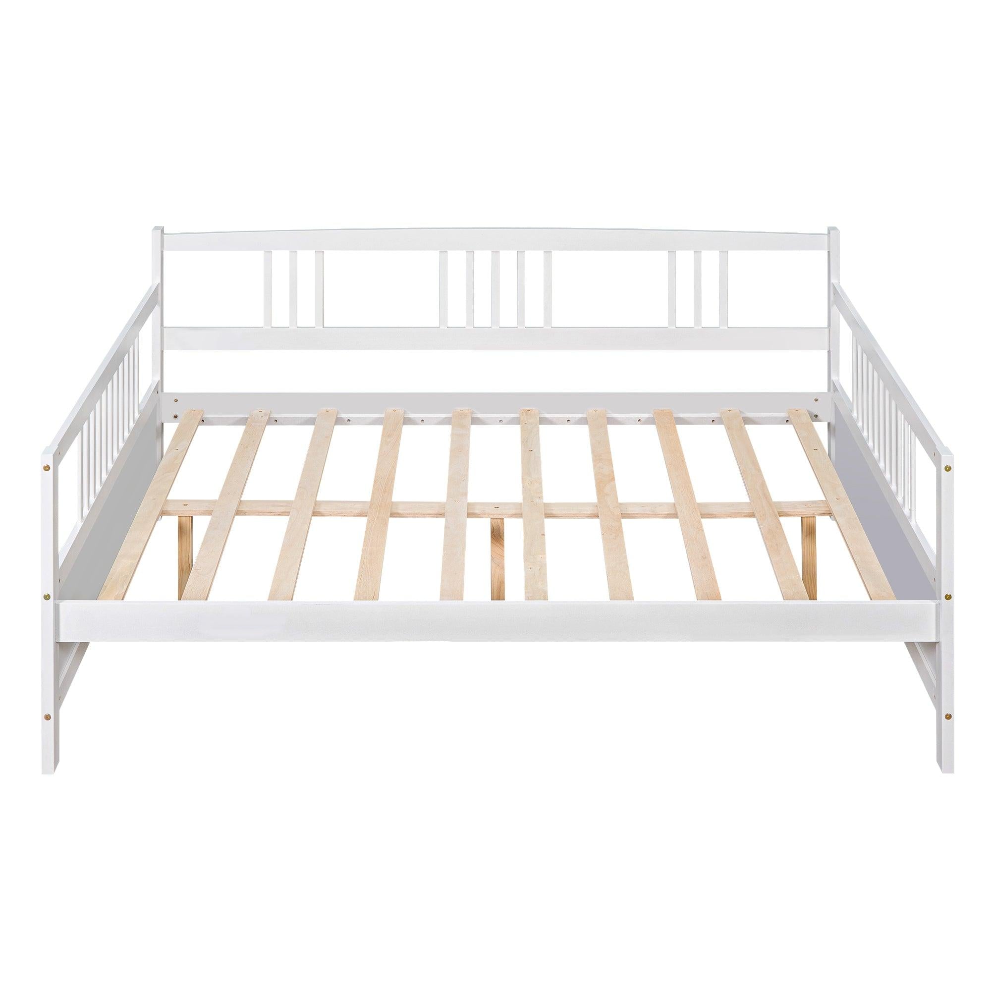 Full Size Daybed with Support Legs, Espresso