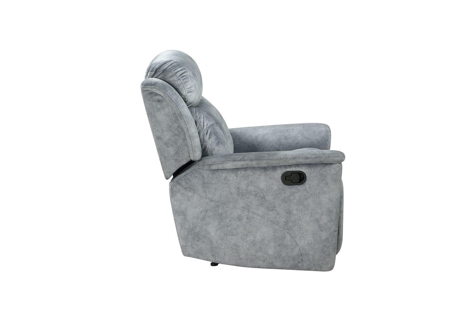 ACME Mariana Sofa (Motion), Silver Gray Fabric 55030