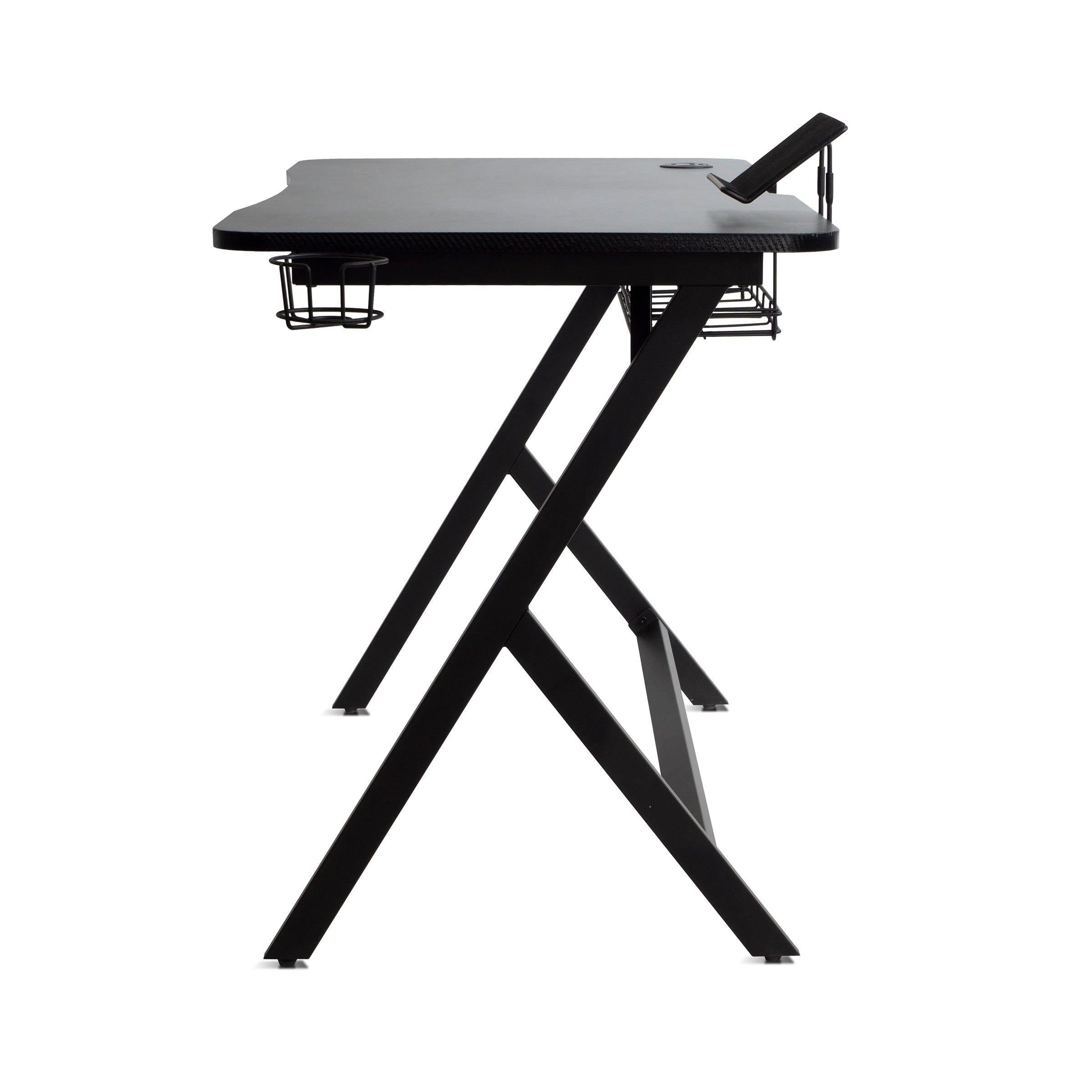 Desk- Atlantic Gaming Fire Storm, Black