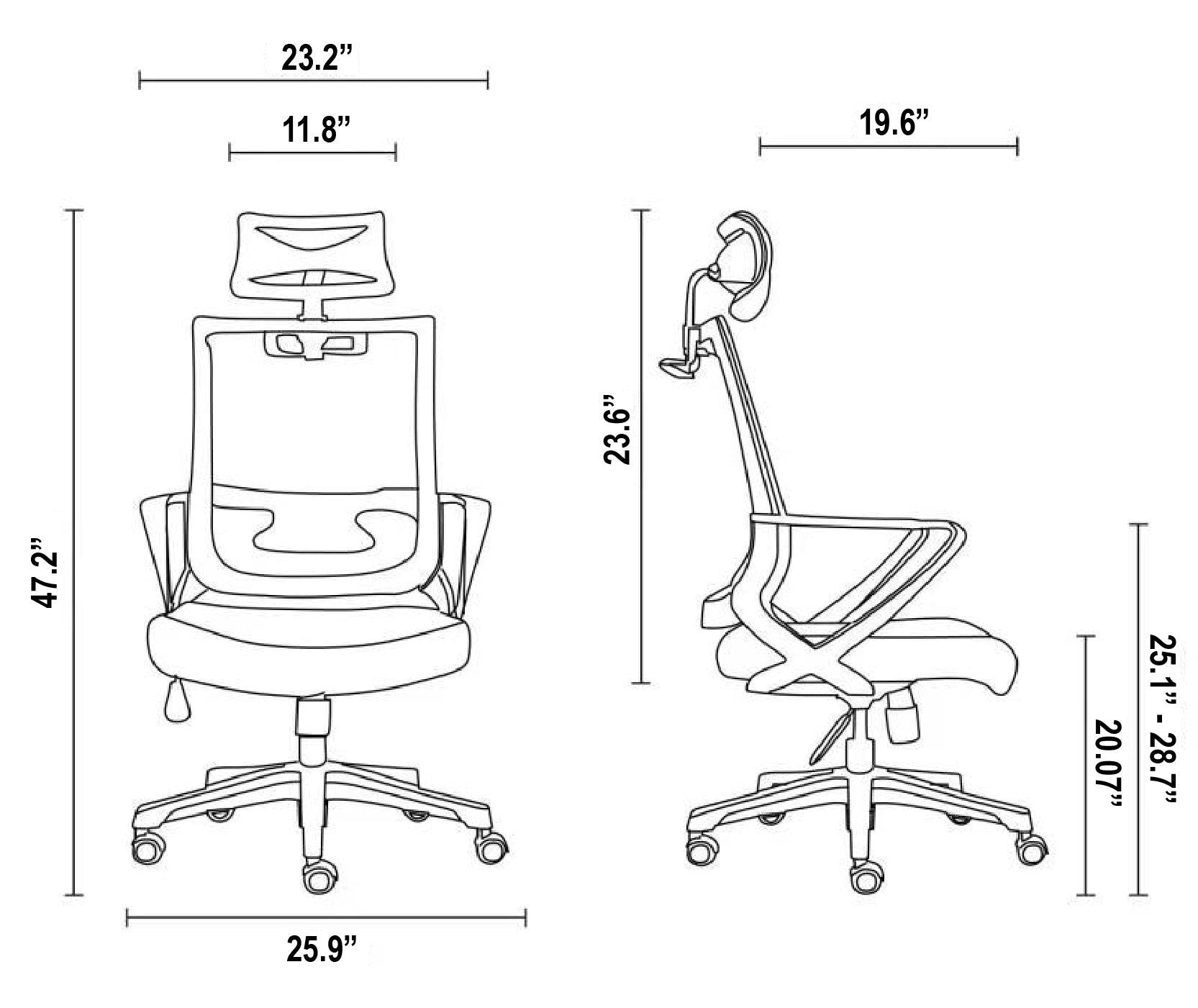 Lawrence Adjustable Height Fixed Armrest Swivel Office Chair Black Wengue and Smokey Oak