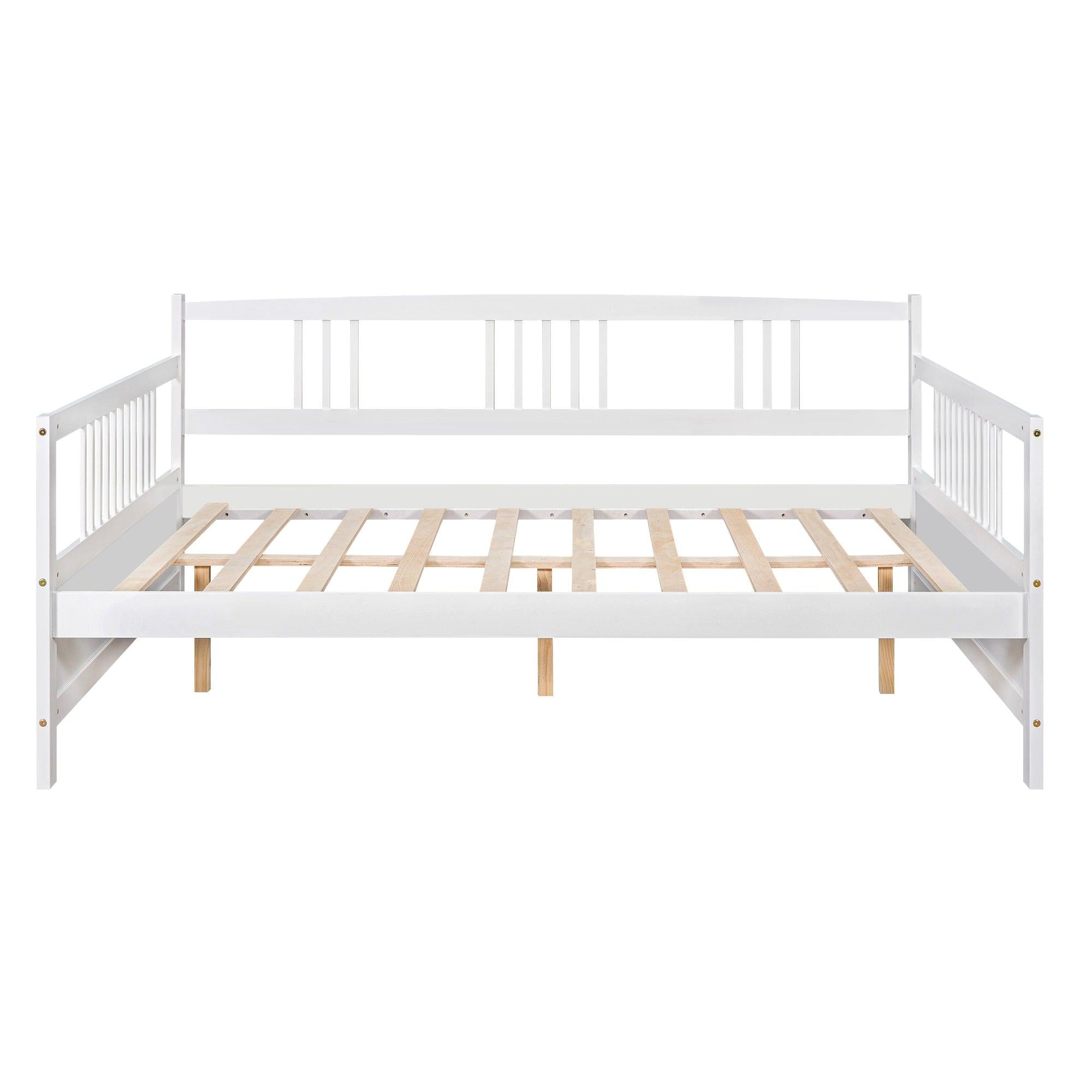 Full Size Daybed with Support Legs, Espresso