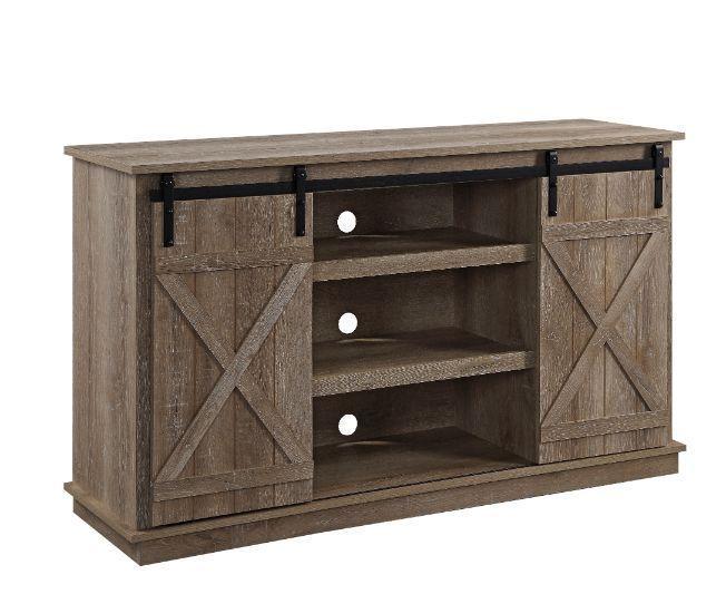 ACME Bellona TV Stand, Oak Finish 91862