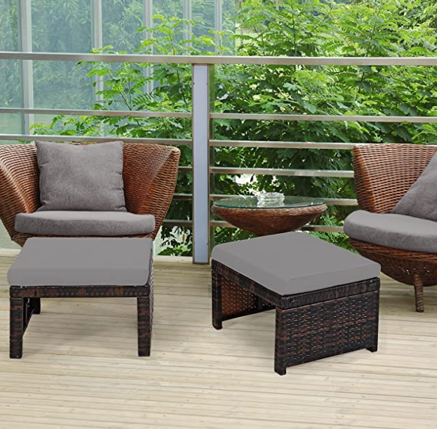 Outdoor Rattan Furniture Sofa And Table Set