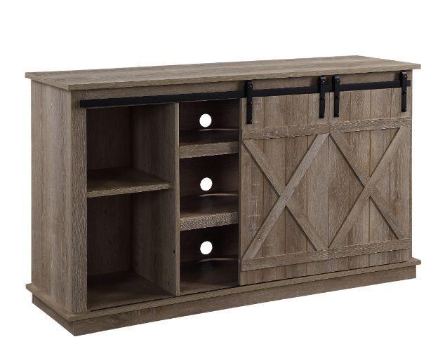 ACME Bellona TV Stand, Oak Finish 91862