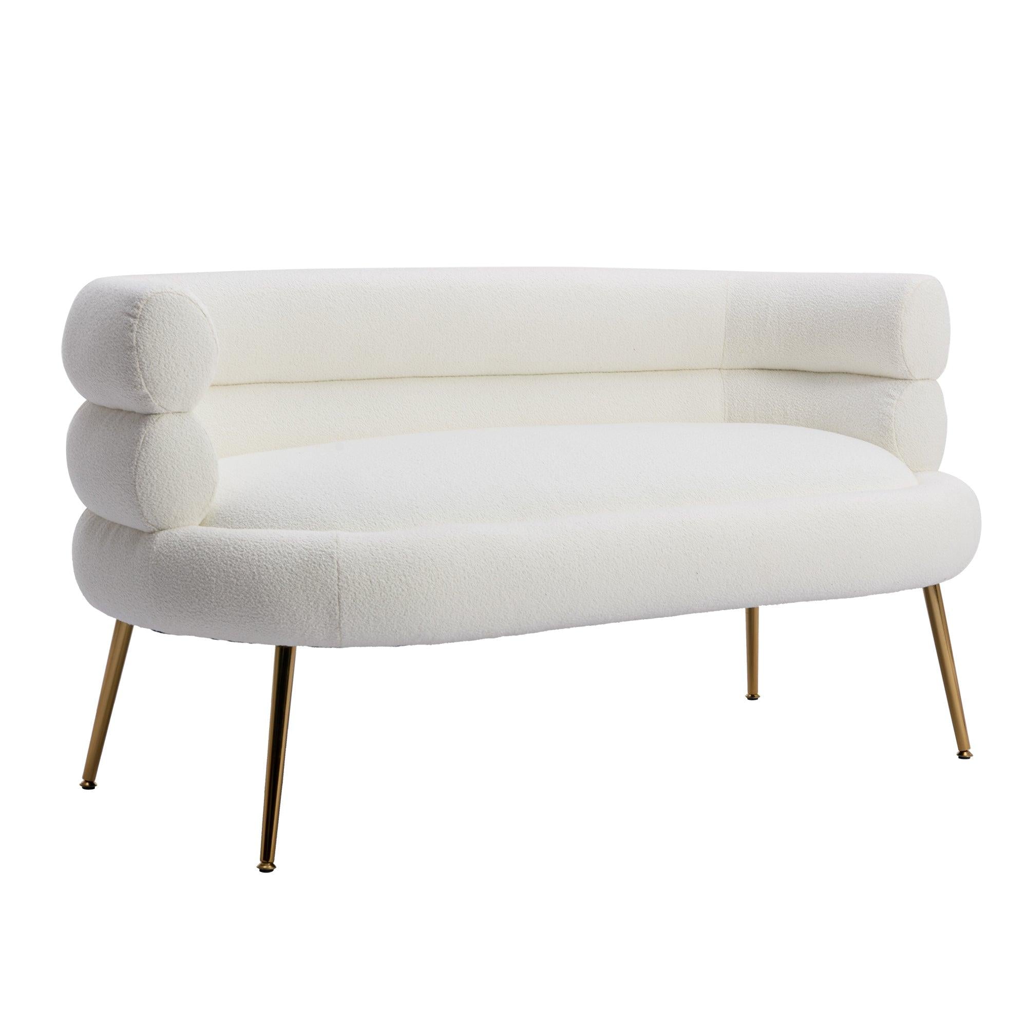 Accent  Chair  ,leisure sofa  with  Golden  feet