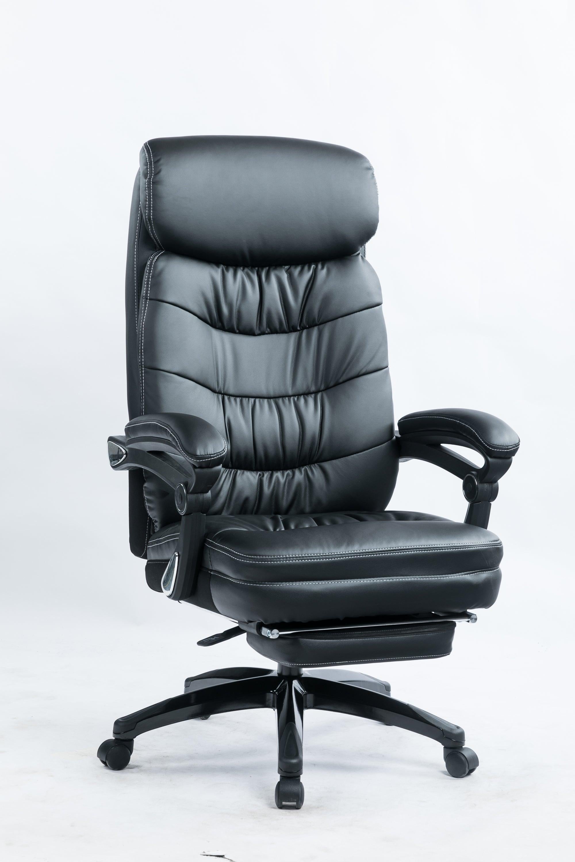 Office Chair,Adjustable rotary office executive chair/PU leather+PVC/heavy weight