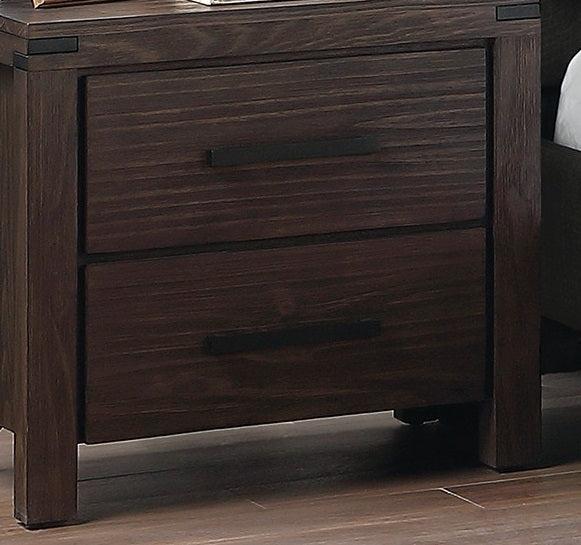 Bedroom Furniture Simple Nightstand Drawers Bed Side Table Solidwood