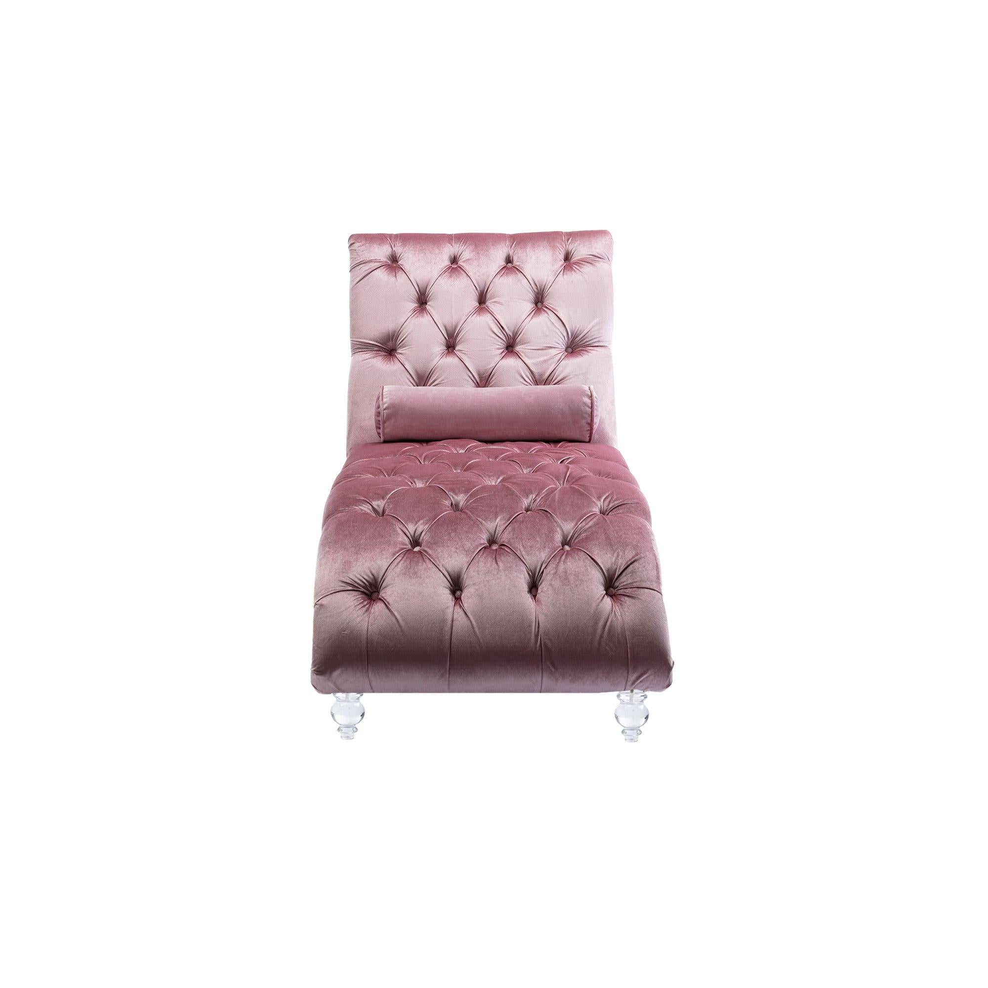 Leisure concubine sofa  with  acrylic  feet