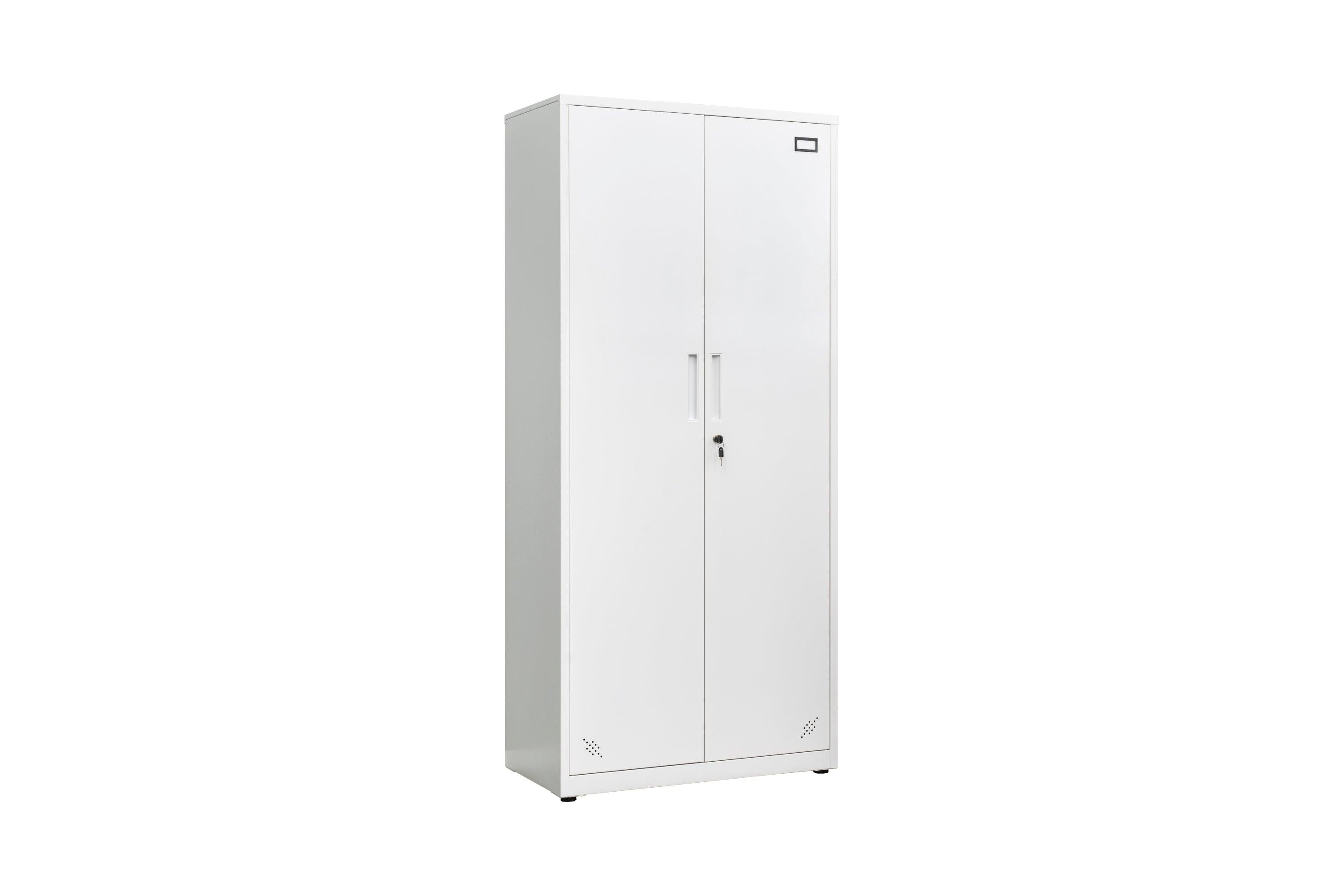 HighStorage Cabinet with 2 Doors and 4 Partitions to Separate 5Storage Spaces, Home/ Office Design