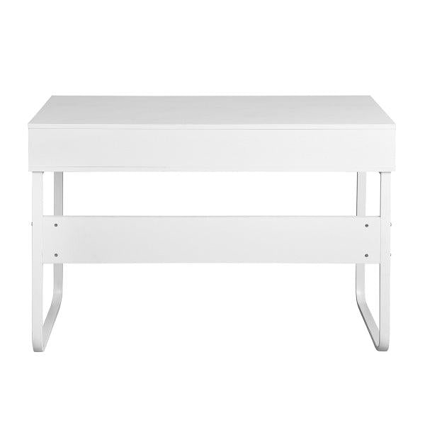 43.3" Rectangular Computer Desk / Writing Desk with OpenStorage, White