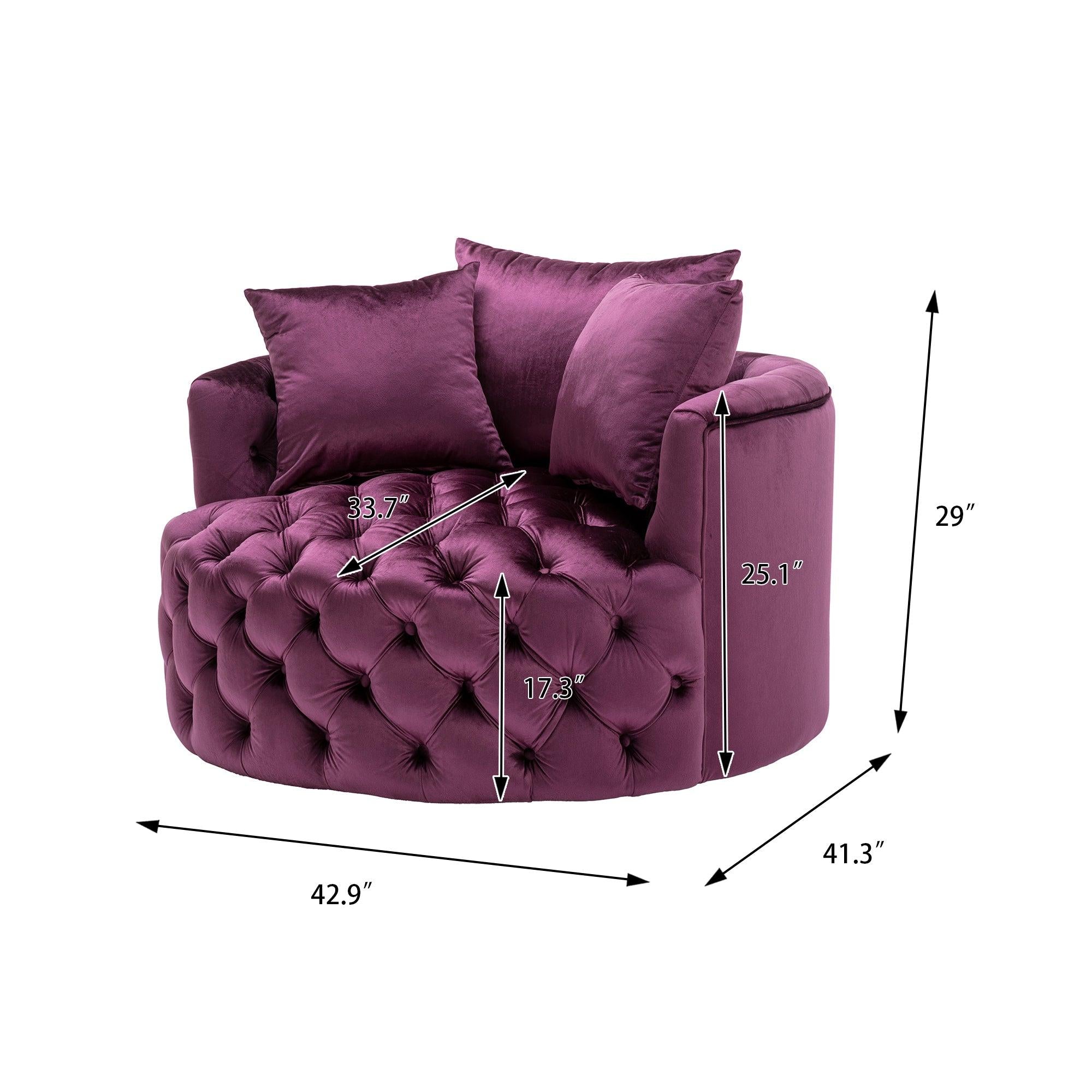 Modern  Akili  swivel accent chair  barrel chair  for hotel living room /Modern  leisure chair