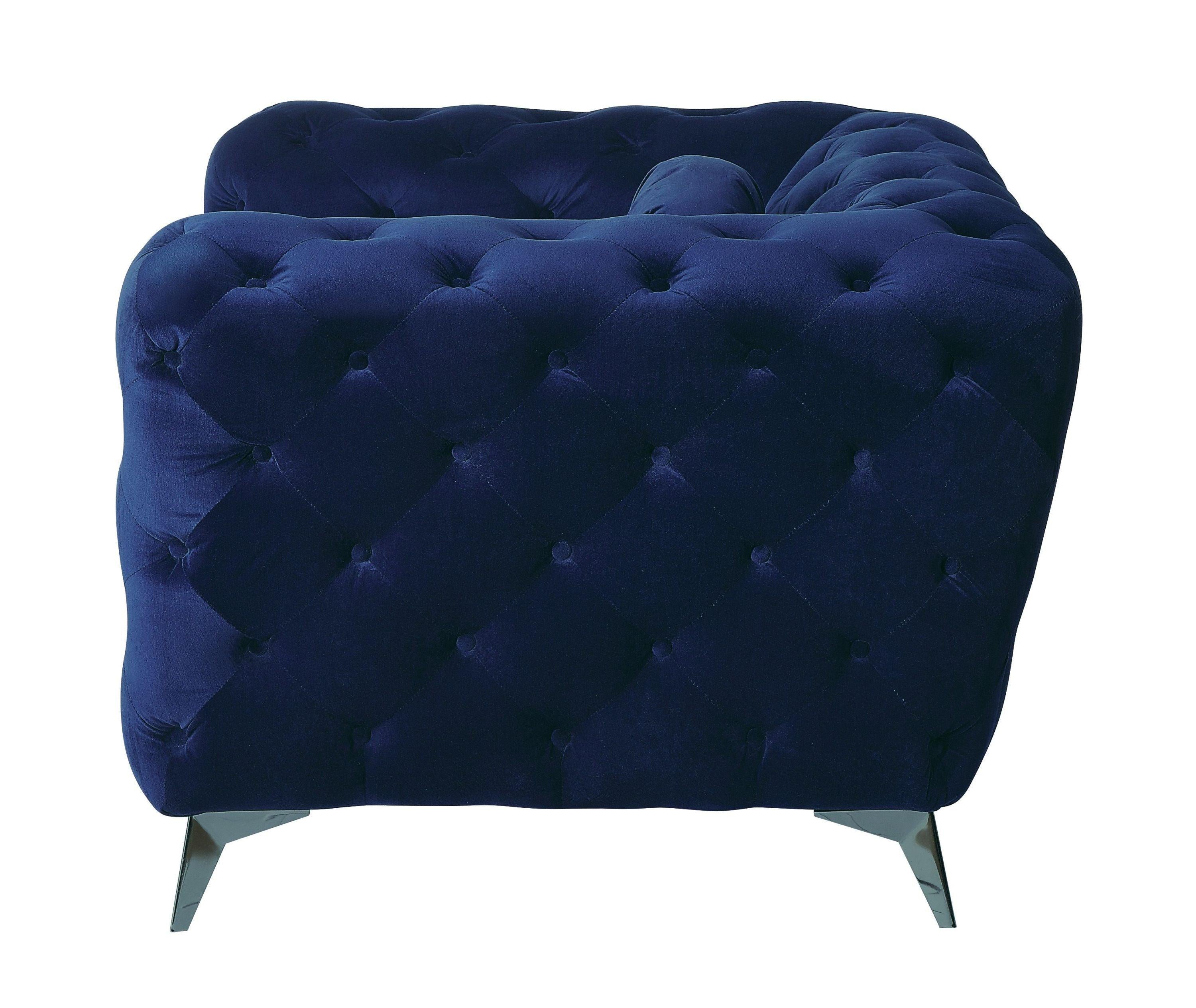 ACME Atronia Sofa, Blue Fabric 54900