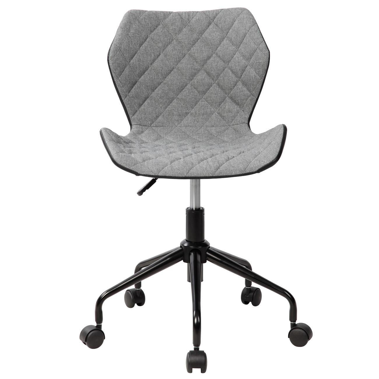 Techni Mobili DeluxeModern Office Armless Task Chair, Grey