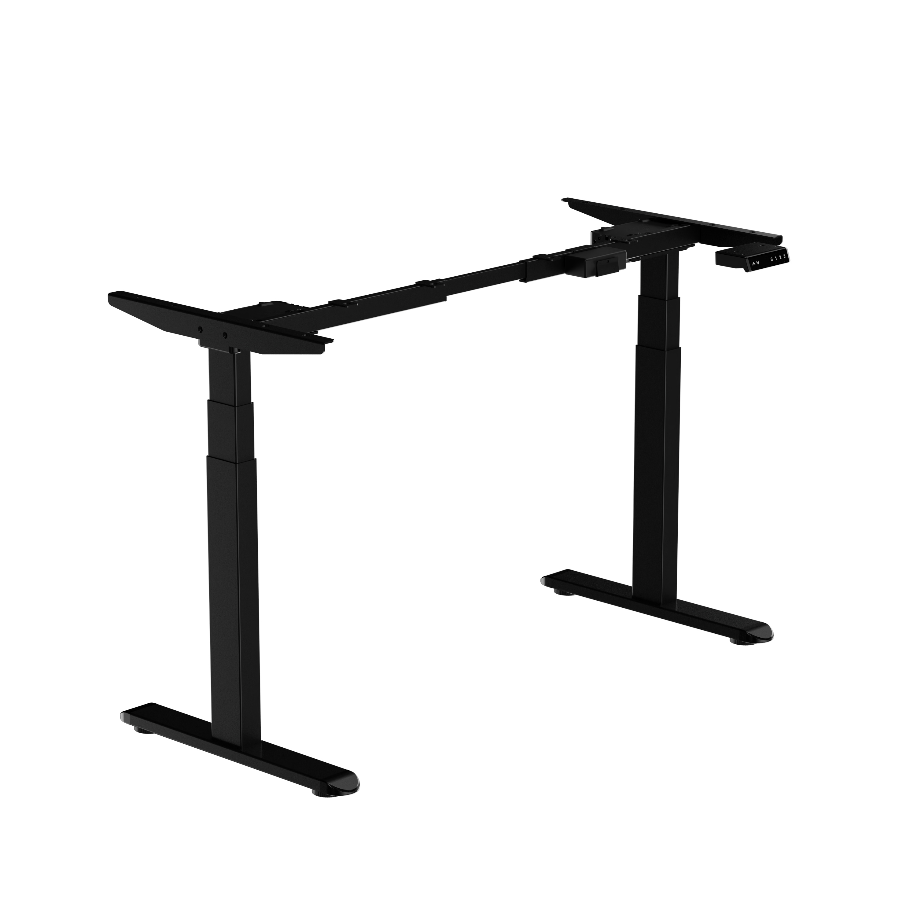 Electric Stand up Desk Frame - ErGear Height Adjustable Table Legs Sit Stand Desk Frame Up to  Ergonomic Standing Desk Base Workstation Frame Only