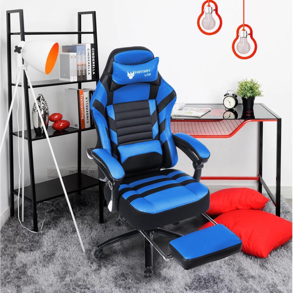 Seat Height Adjustable Swivel Racing Office Computer Ergonomic Video Game Chair image