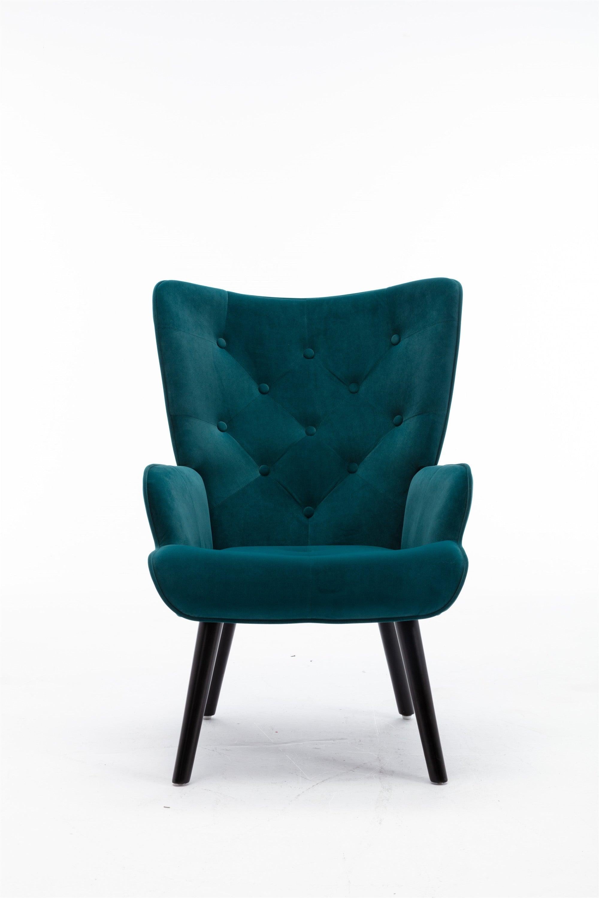 Accent chair  Living Room/Bed Room,Modern Leisure  Chair  Teal