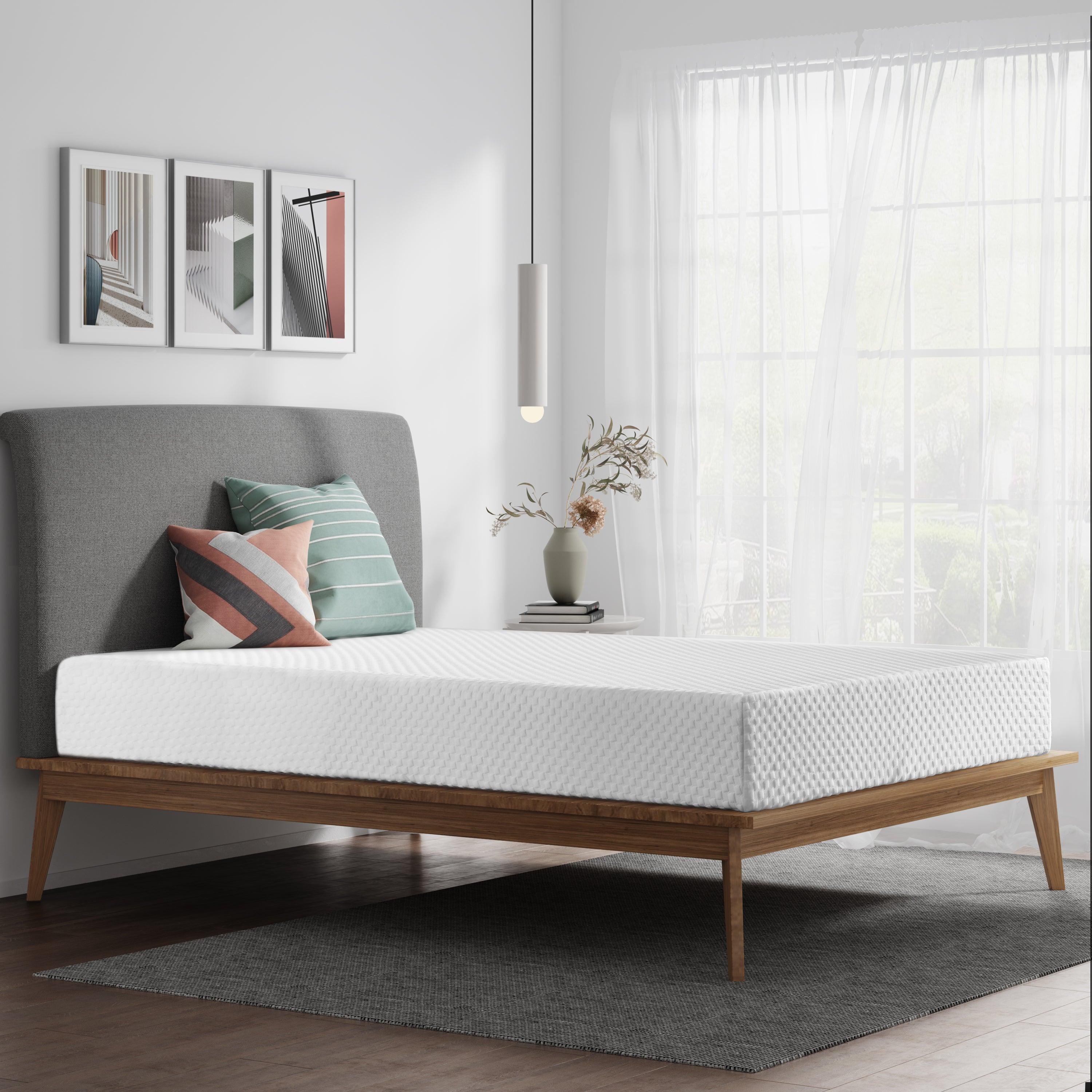 10 Inches Gel Memory Foam Mattress（King)  -Medium, Made in US