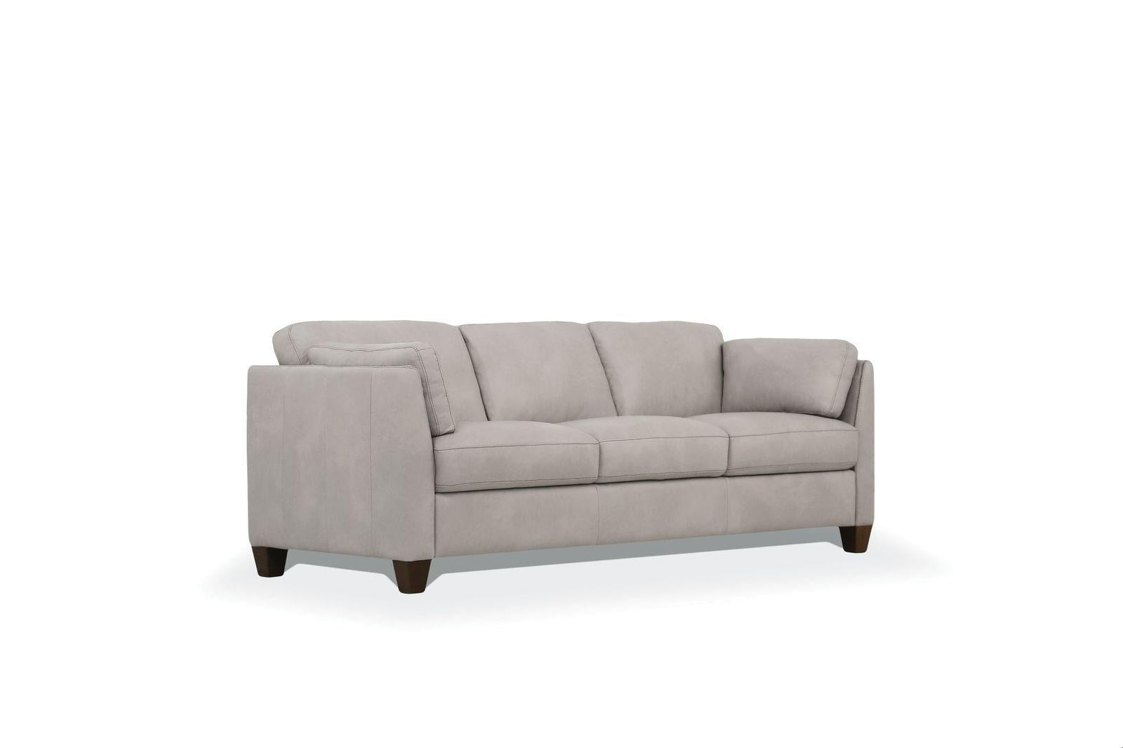 ACME Matias Sofa, Dusty White Leather 55015