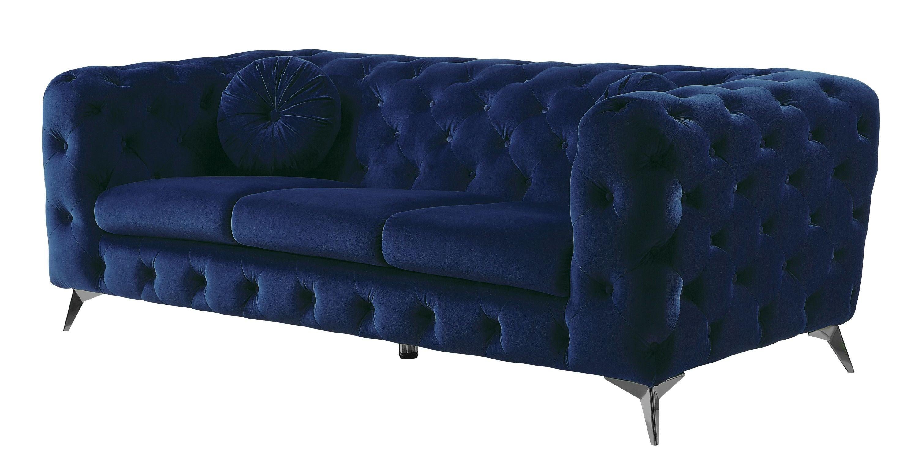 ACME Atronia Sofa, Blue Fabric 54900