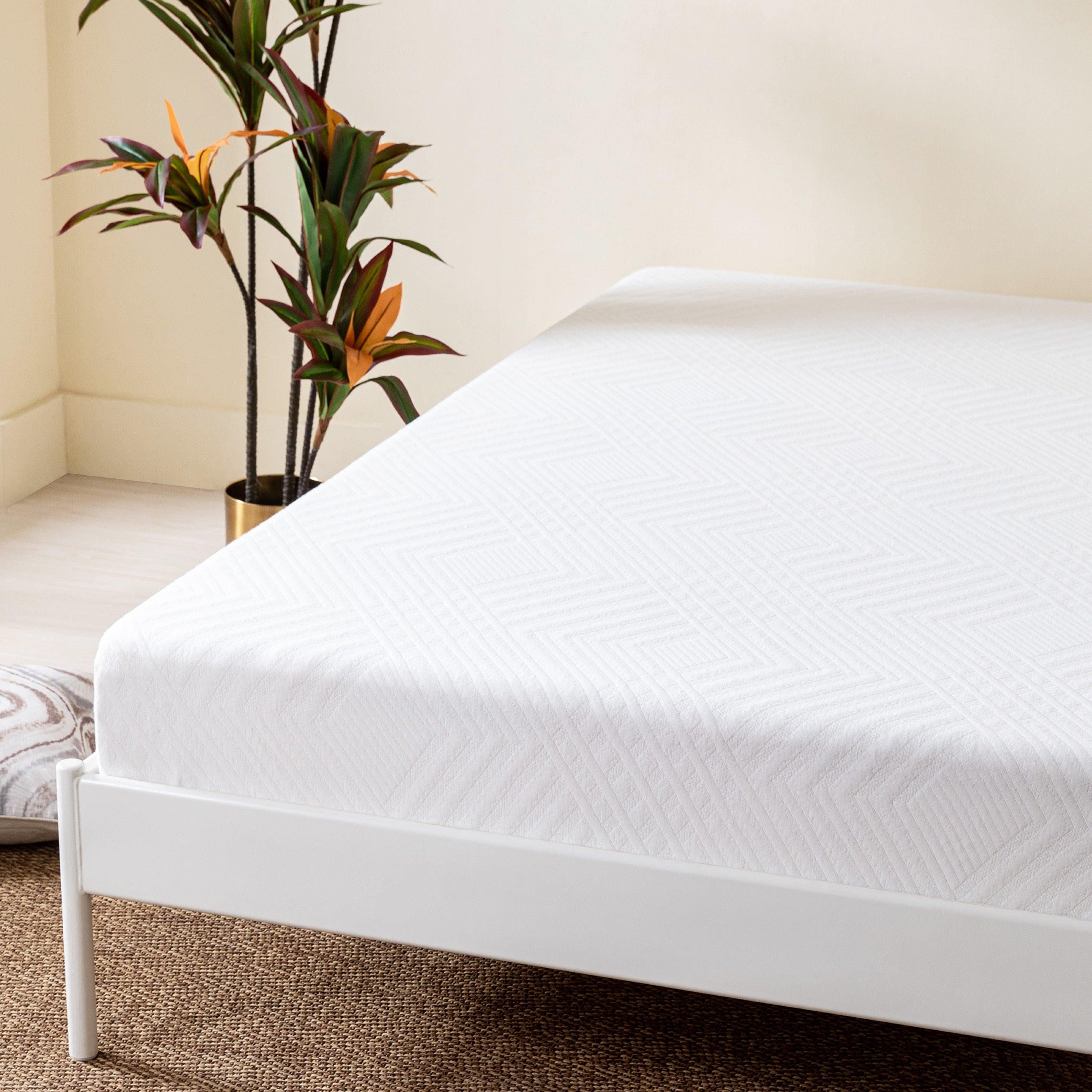 Green Tea Infused Memory Foam Twin Mattress, 8 inch Gel Memory Foam Mattress for a Cool Sleep, Bed in a Box