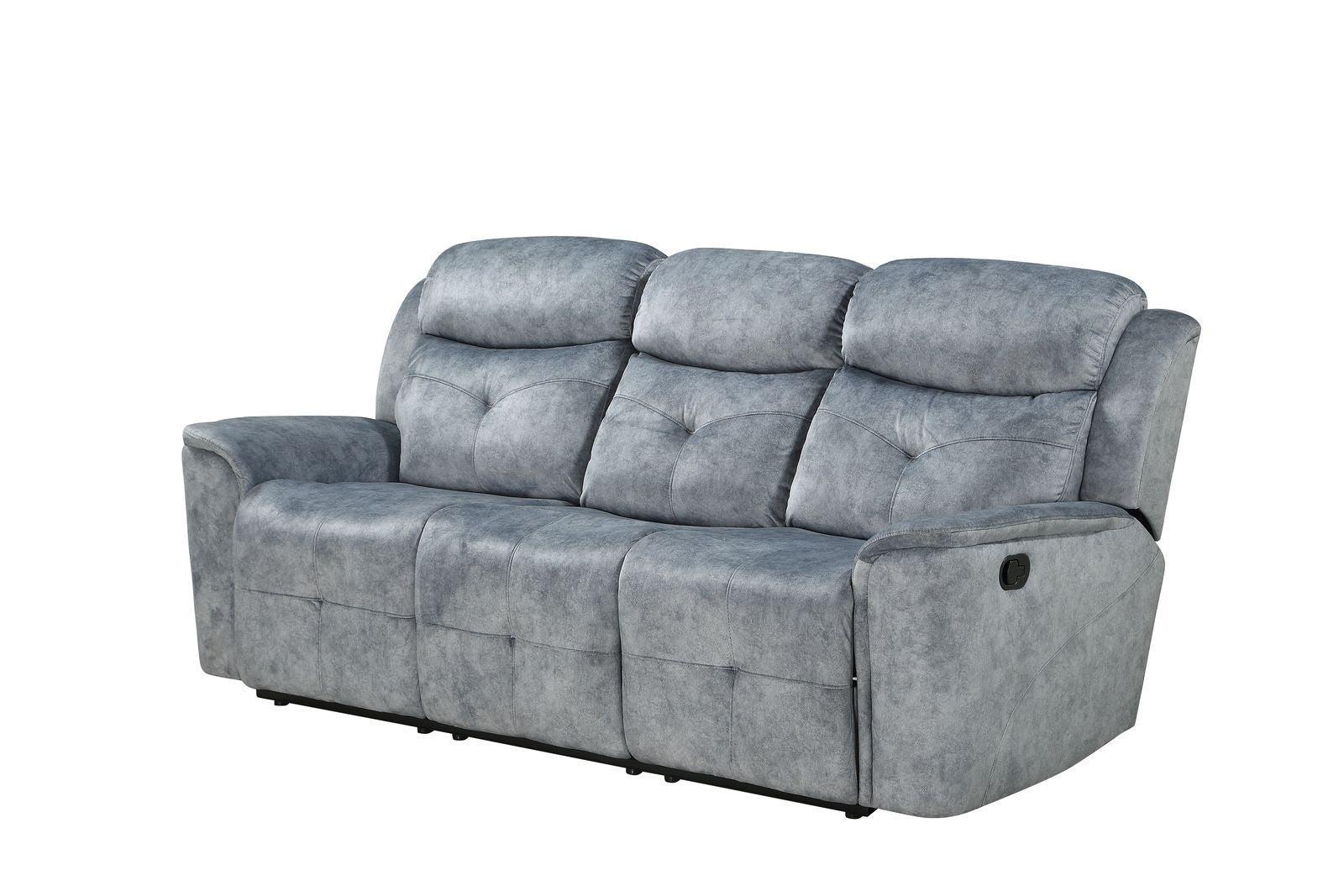 ACME Mariana Sofa (Motion), Silver Gray Fabric 55030