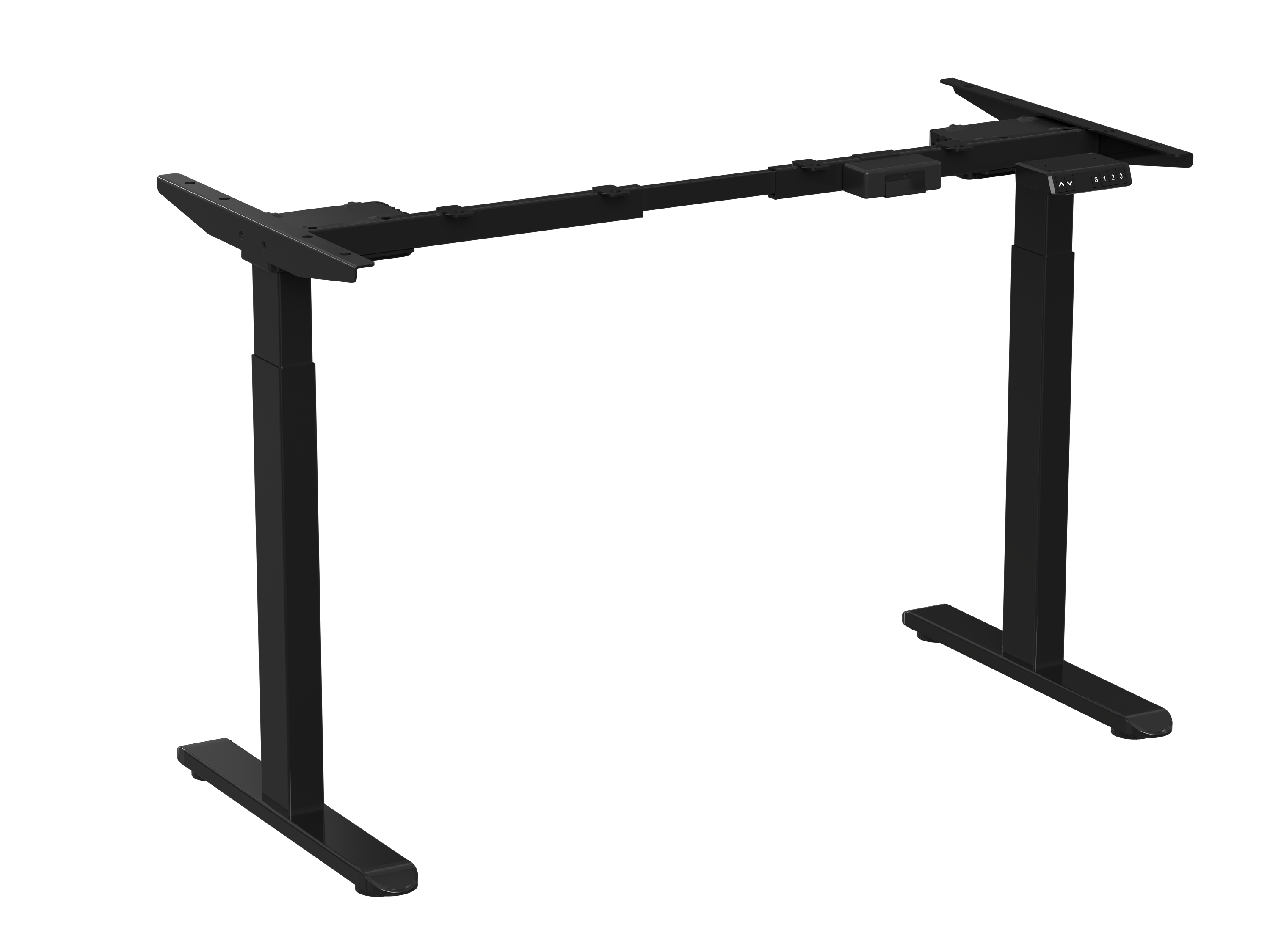 Electric Stand up Desk Frame - ErGear Height Adjustable Table Legs Sit Stand Desk Frame Up to  Ergonomic Standing Desk Base Workstation Frame Only