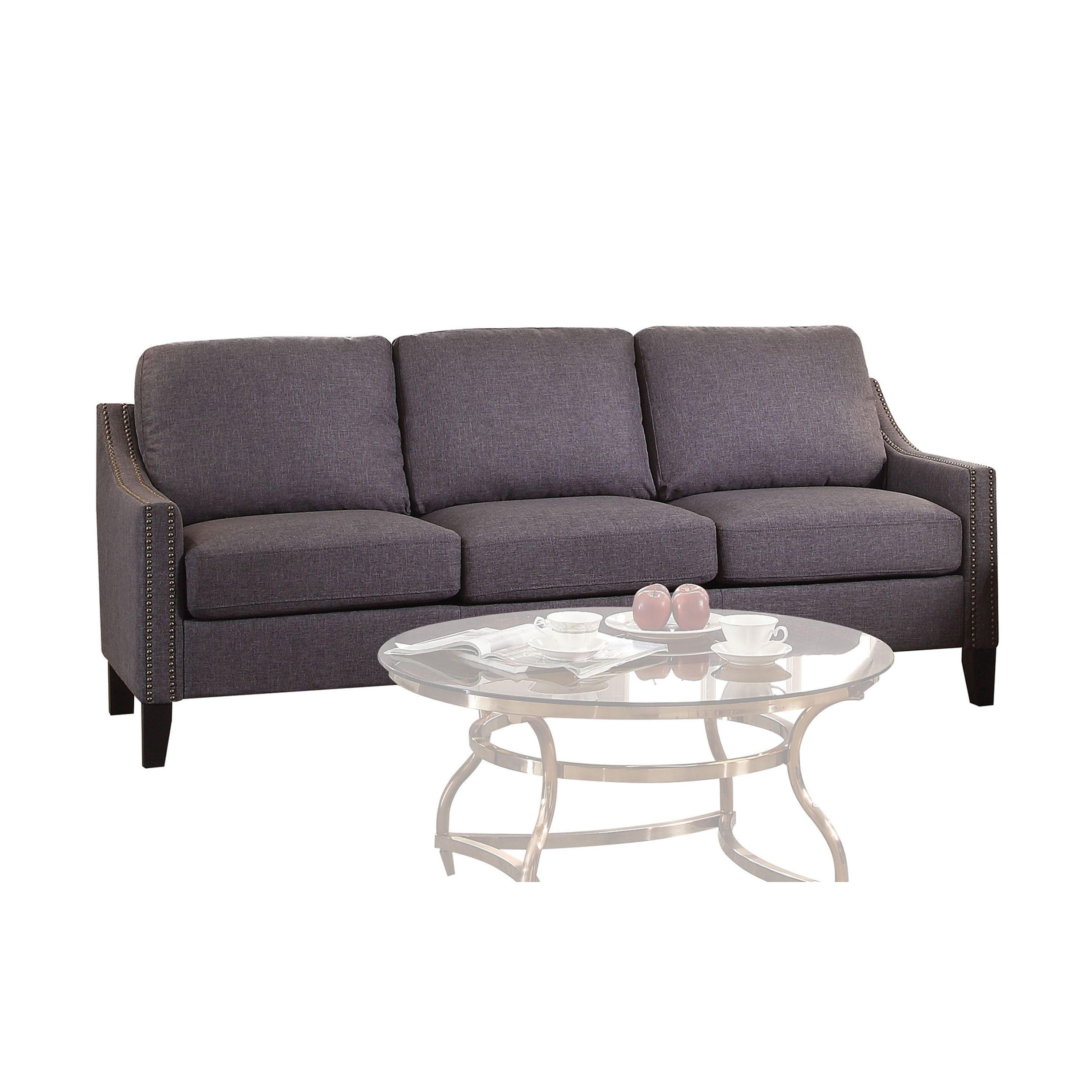 ACME Zapata Sofa in Gray Linen 53755