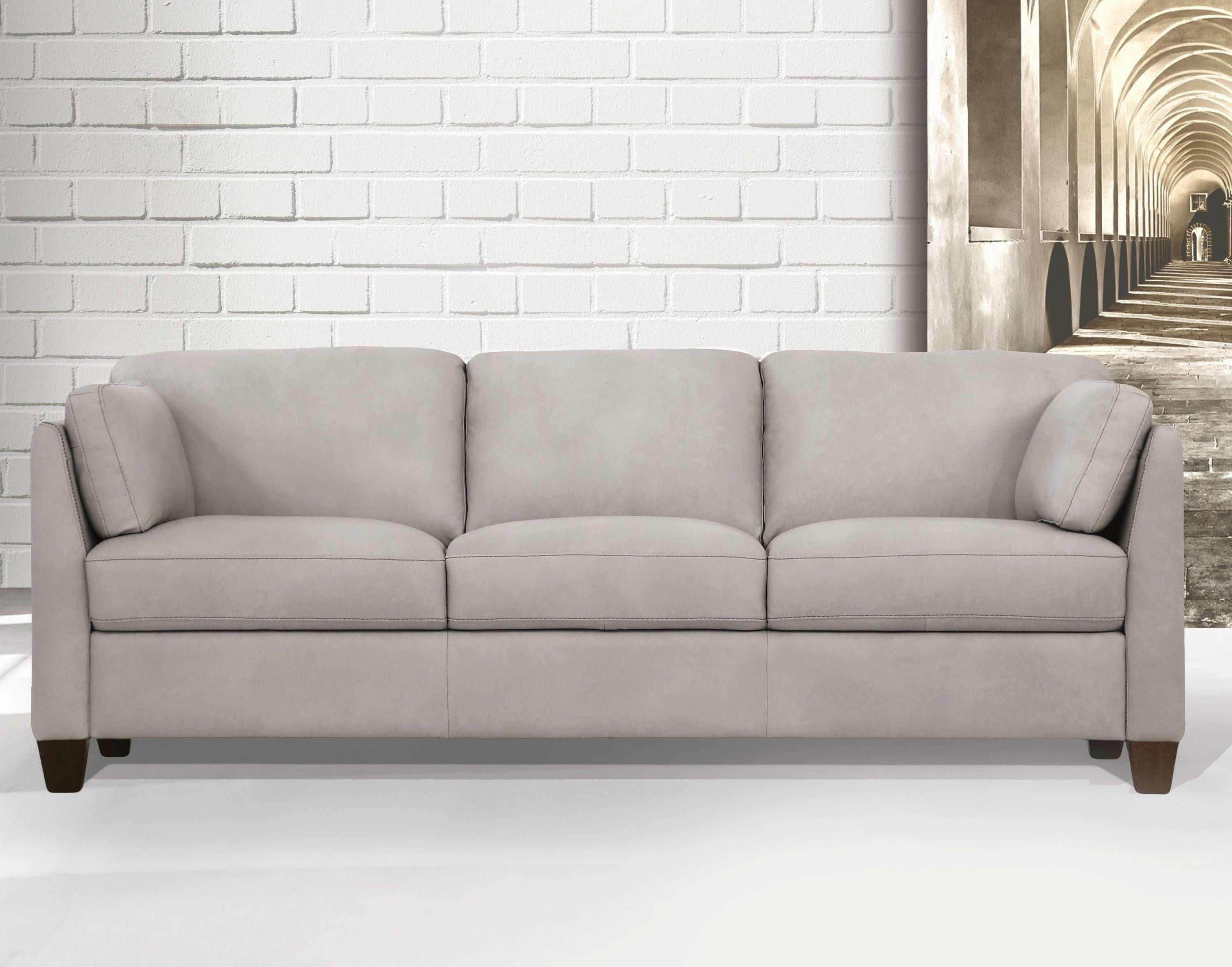 ACME Matias Sofa, Dusty White Leather 55015 image