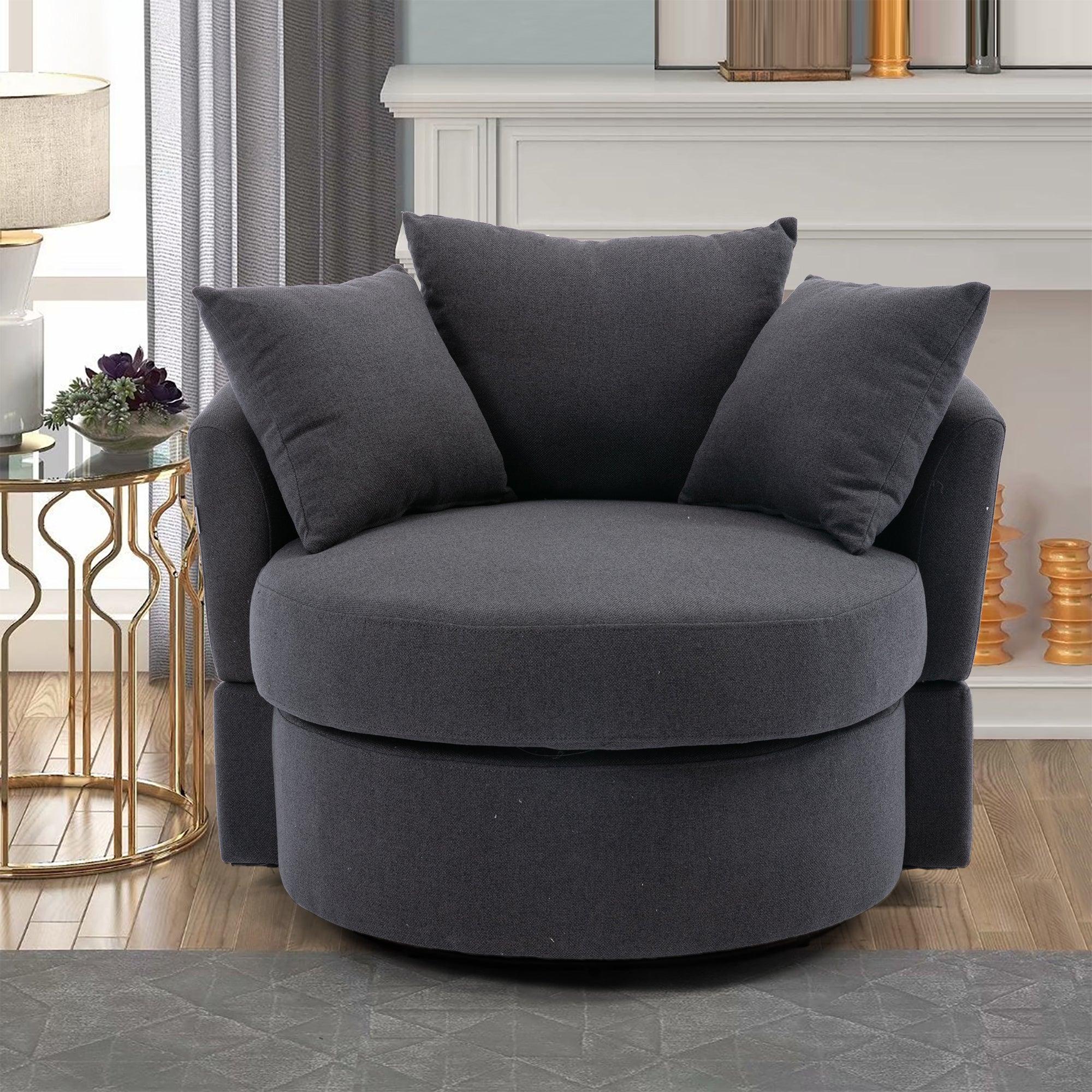 Modern  Akili swivel accent chair  barrel chair  for hotel living room /Modern  leisure chair image