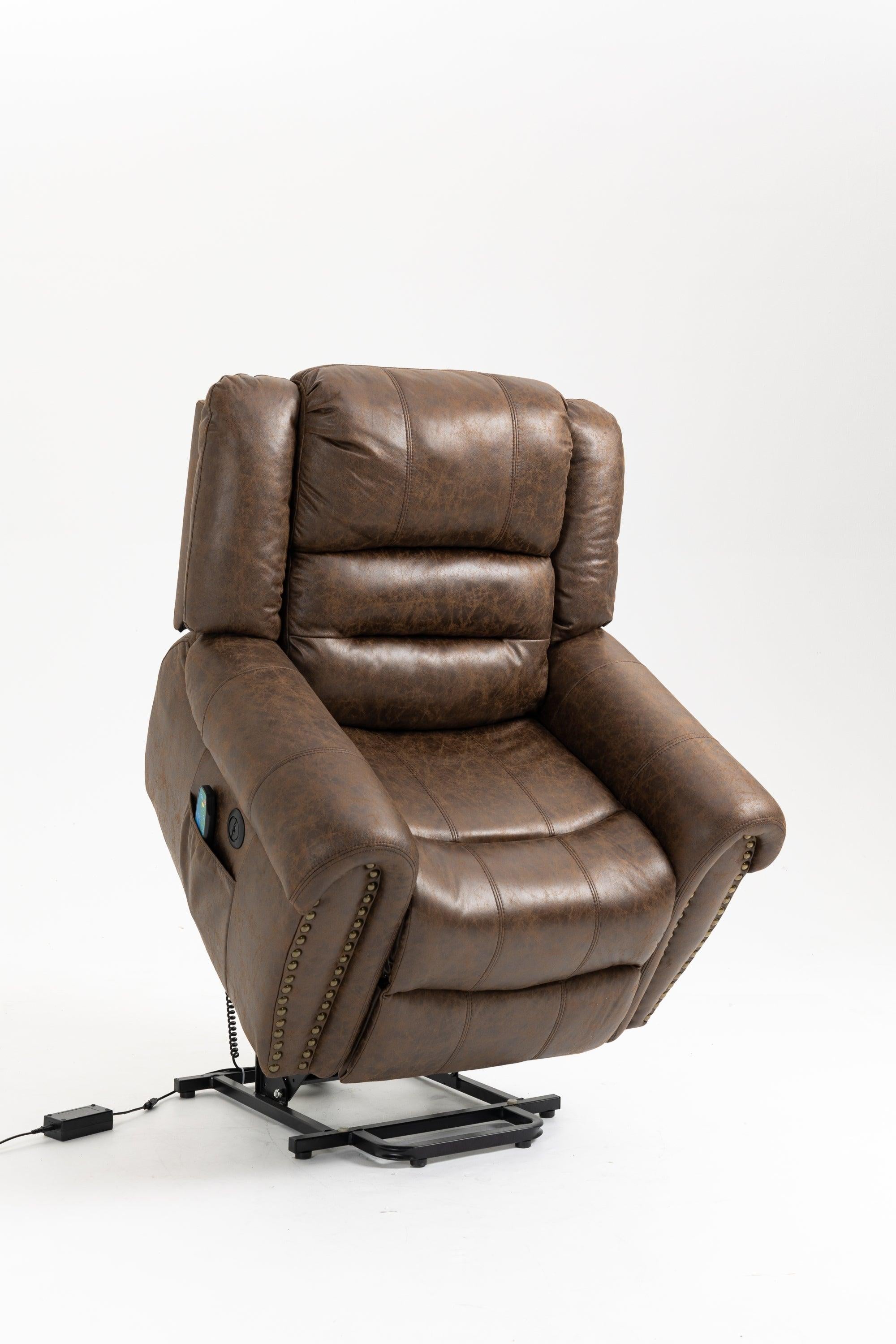 Recliners Lift Chair Relax Sofa Chair Livingroom Furniture Living Room Power Electric Reclining for Elderly image