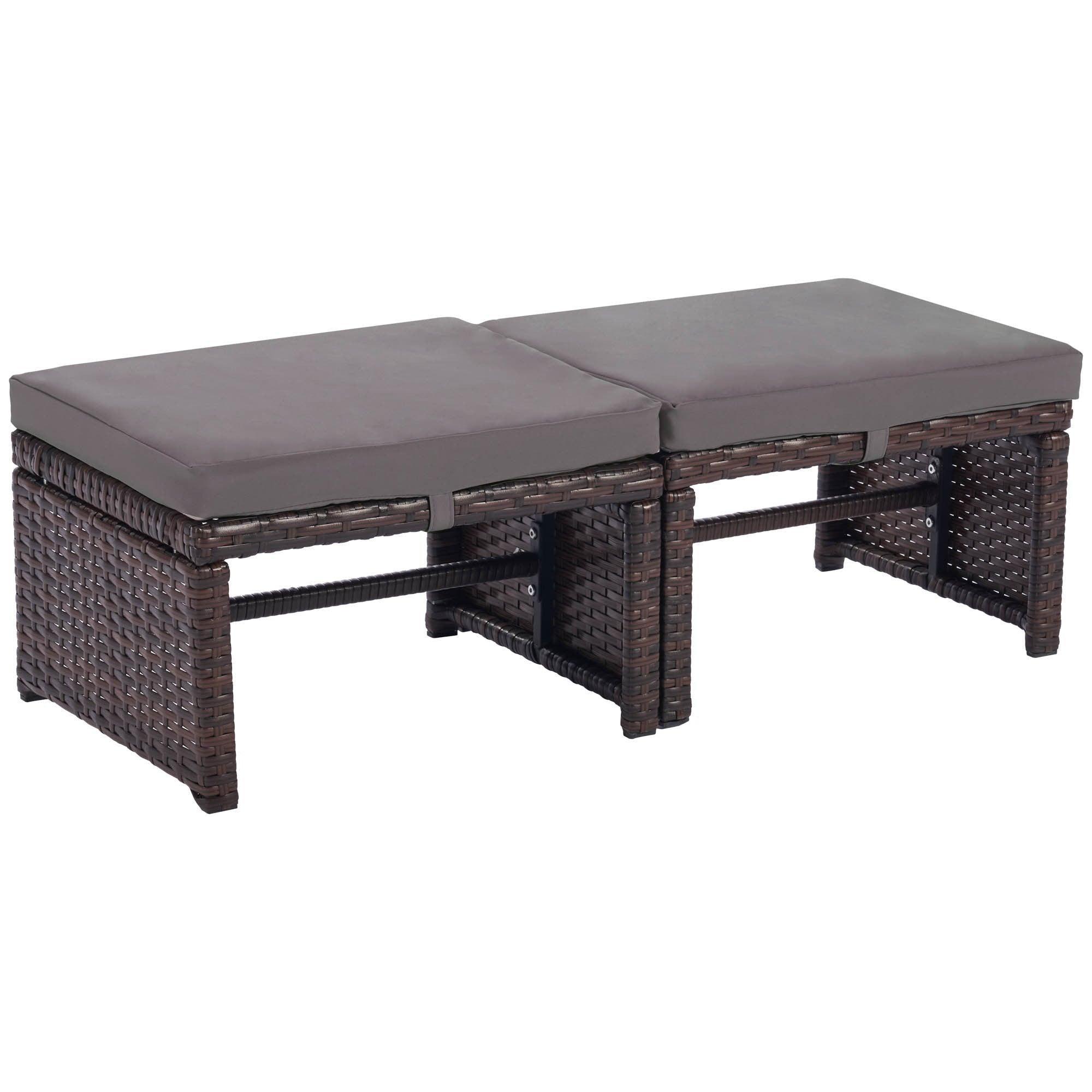 Outdoor Rattan Furniture Sofa And Table Set