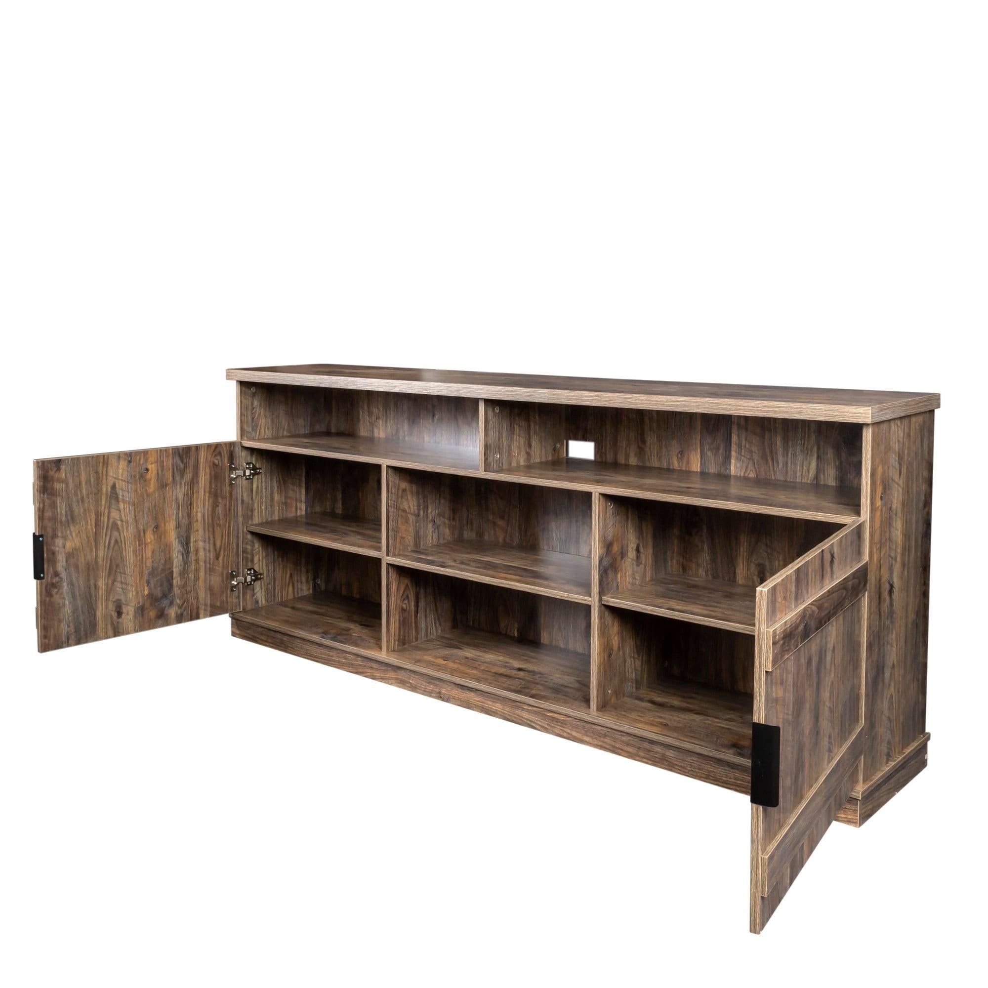 TV Stand ,Modern Wood Universal Media Console,Home Living Room Furniture Entertainment Center