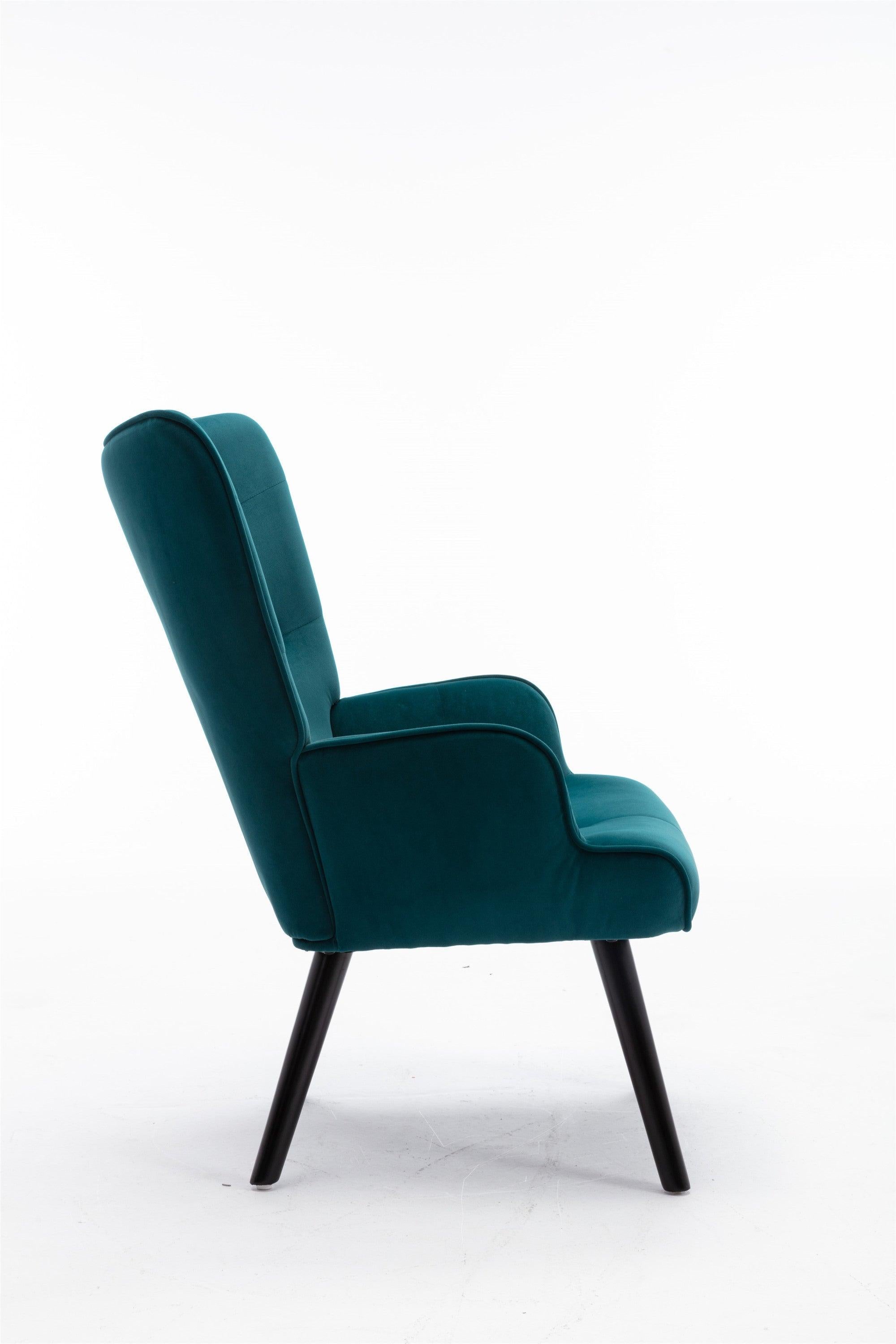 Accent chair  Living Room/Bed Room,Modern Leisure  Chair  Teal