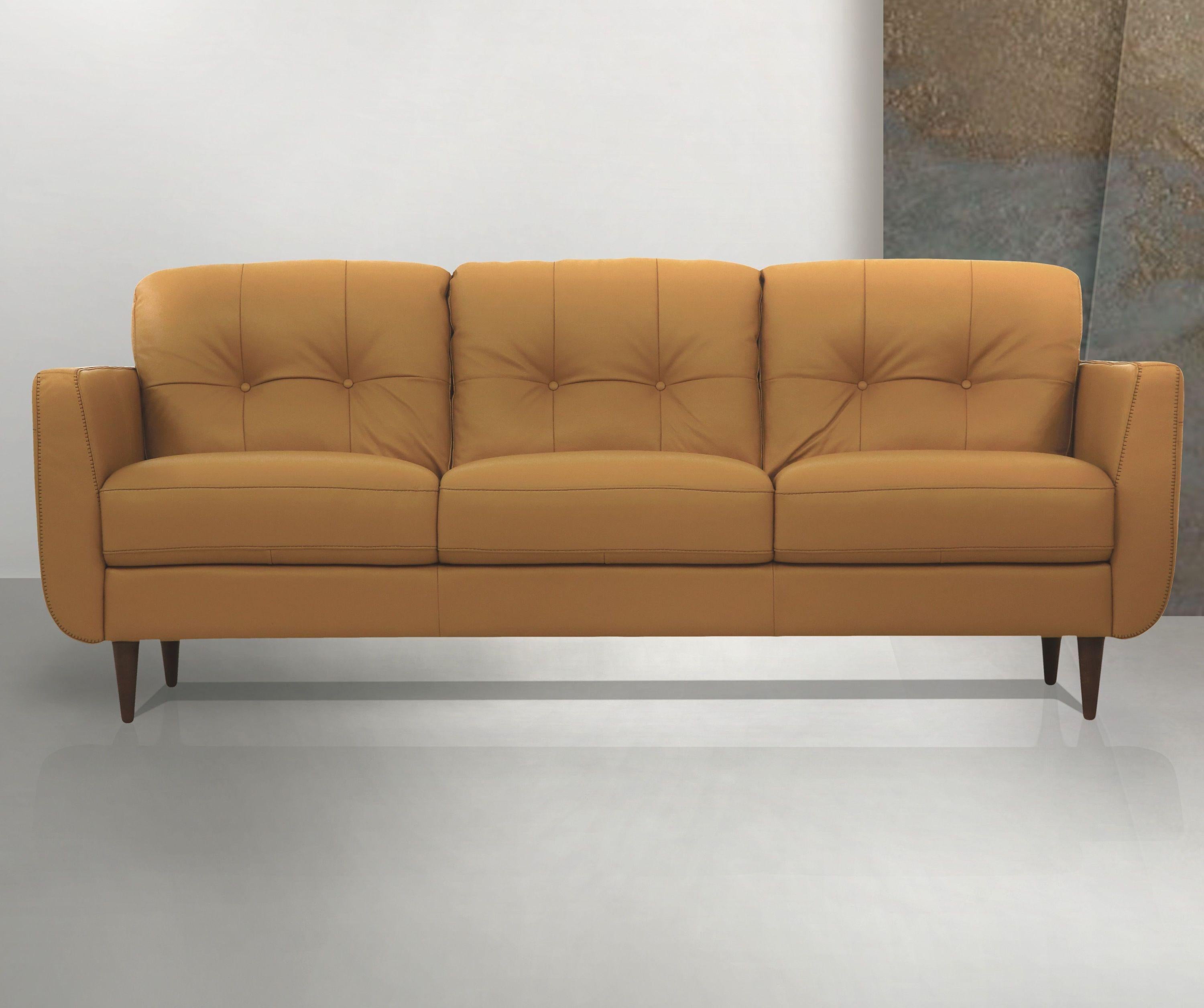 ACME Radwan Sofa, Camel Leather 54955 image