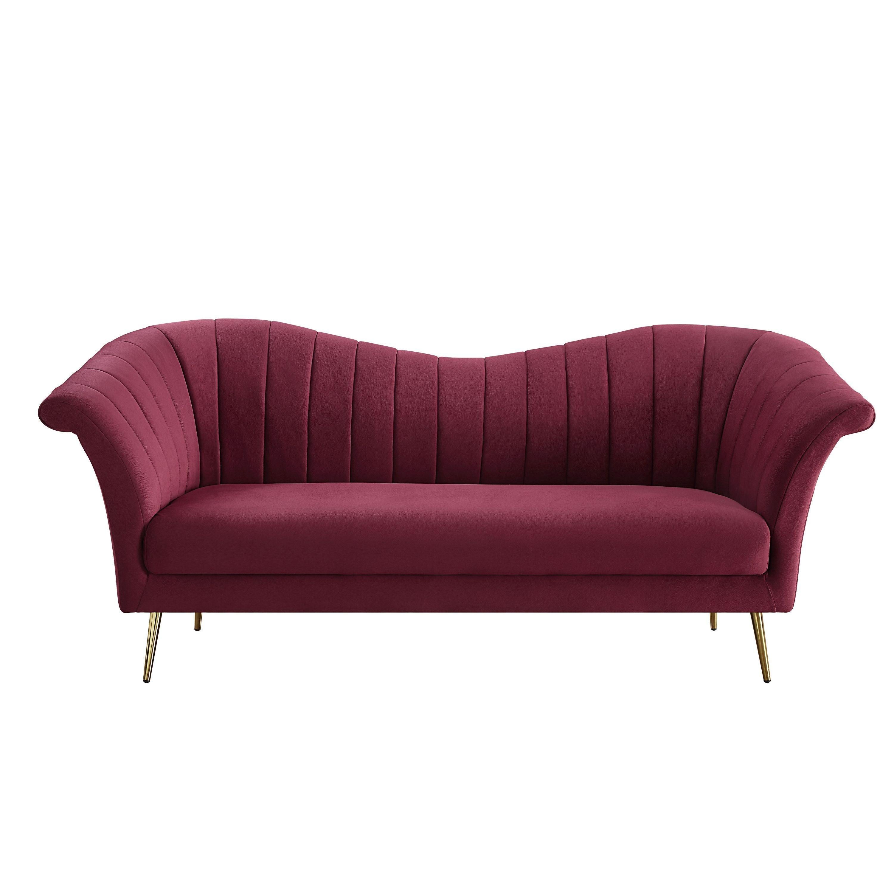 ACME Callista Sofa, Red Velvet LV00202 image