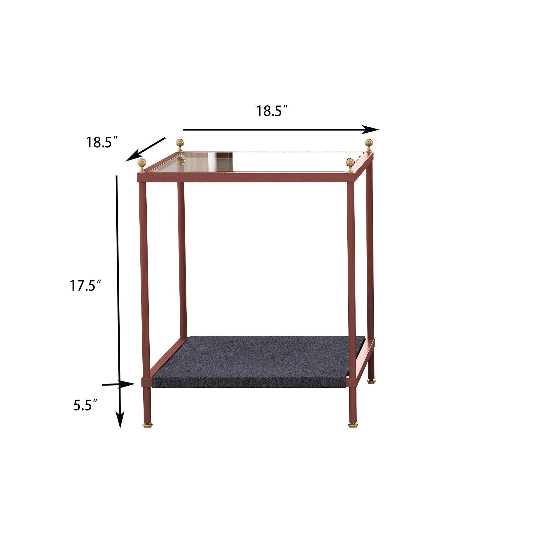 coffee table share with pets（Provide pet mat）, Net cloth tempered glass tabletop coffee table,multi-function easy assembly minimalist creative metal tea table,cat and dog kennel/appliance