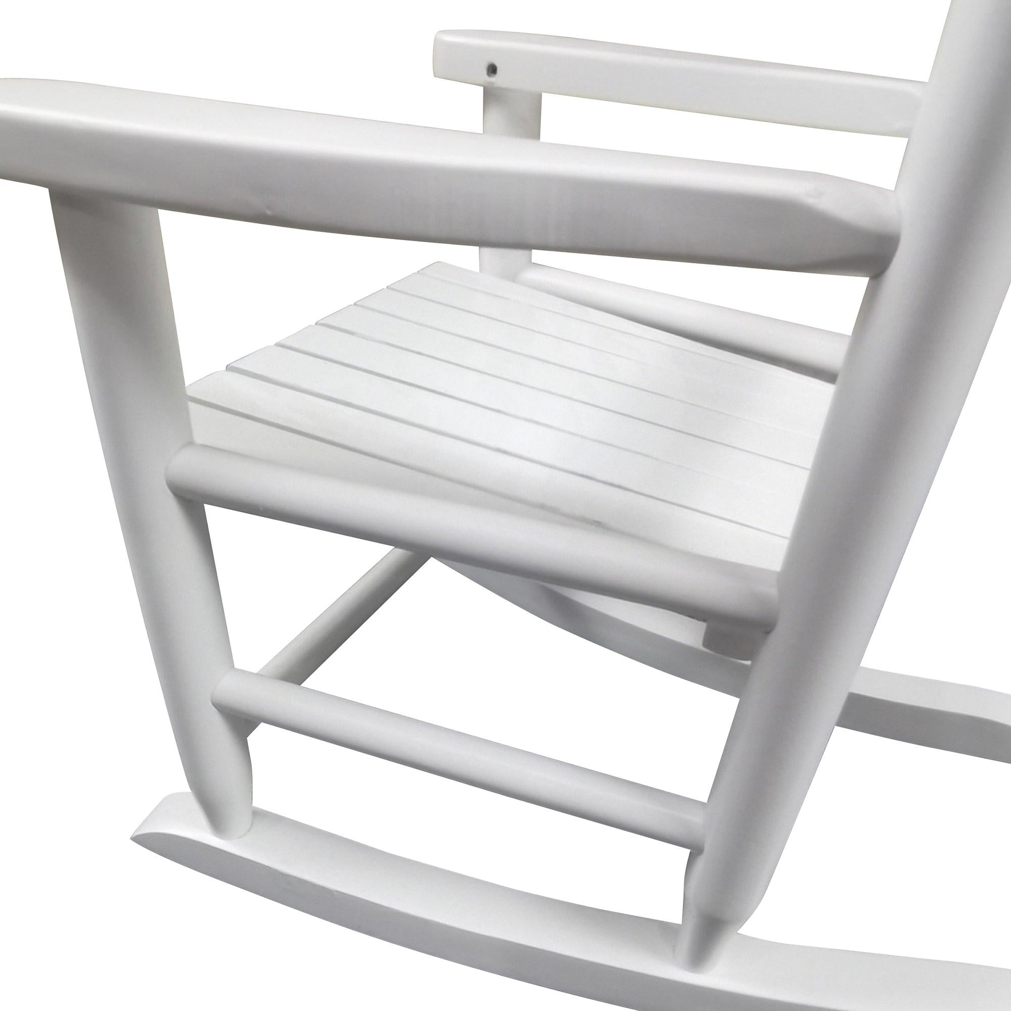 Children's  rocking white chair- Indoor or Outdoor -Suitable for kids-Durable