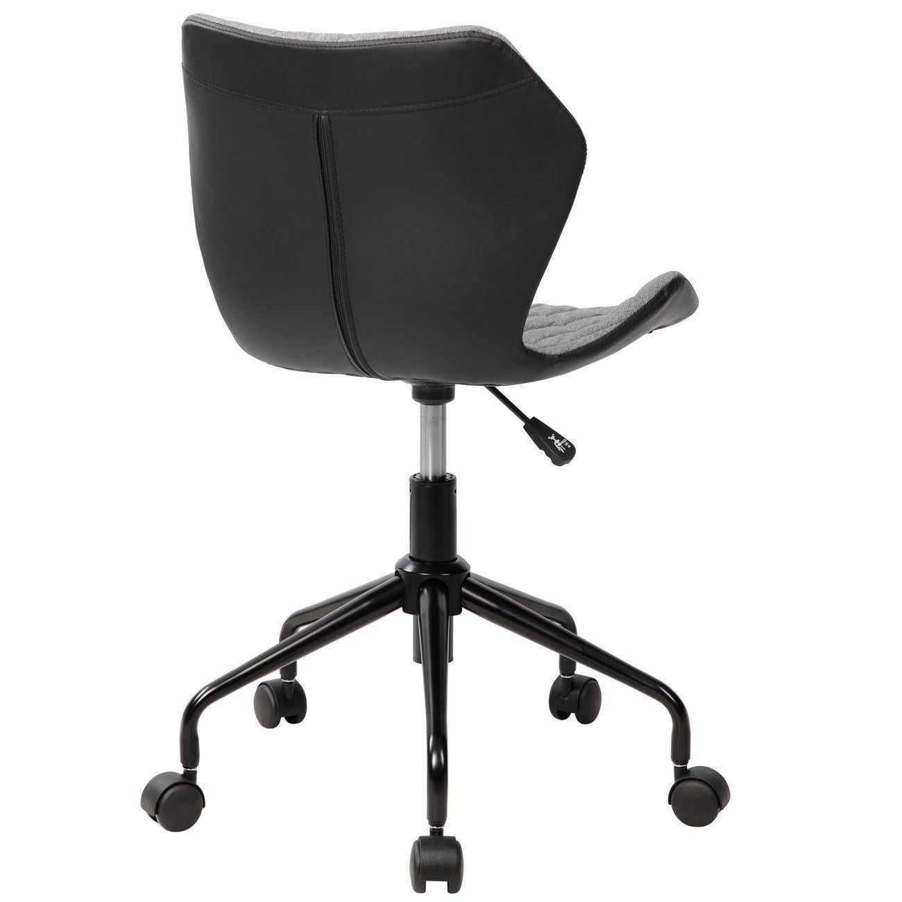 Techni Mobili DeluxeModern Office Armless Task Chair, Grey