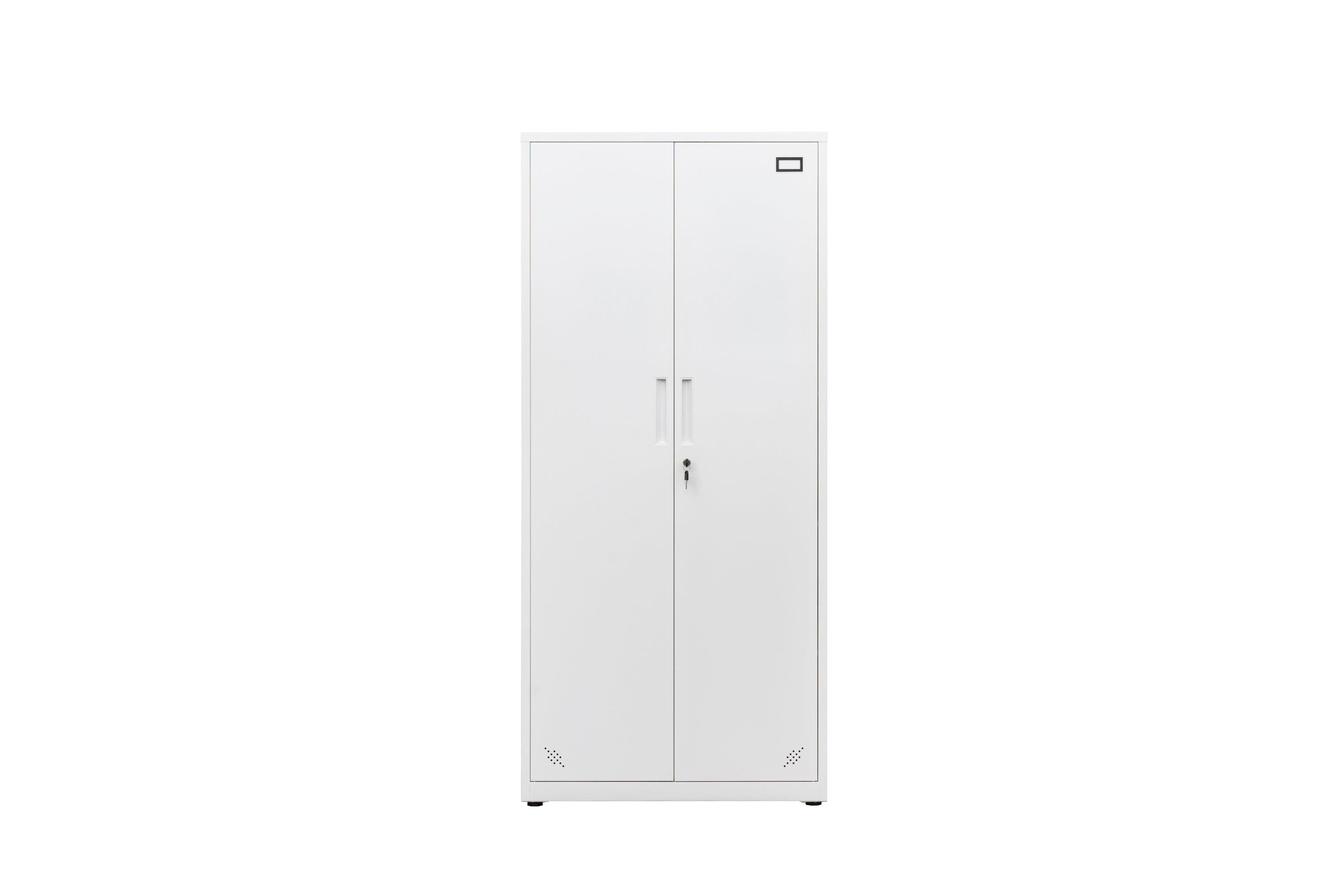 HighStorage Cabinet with 2 Doors and 4 Partitions to Separate 5Storage Spaces, Home/ Office Design