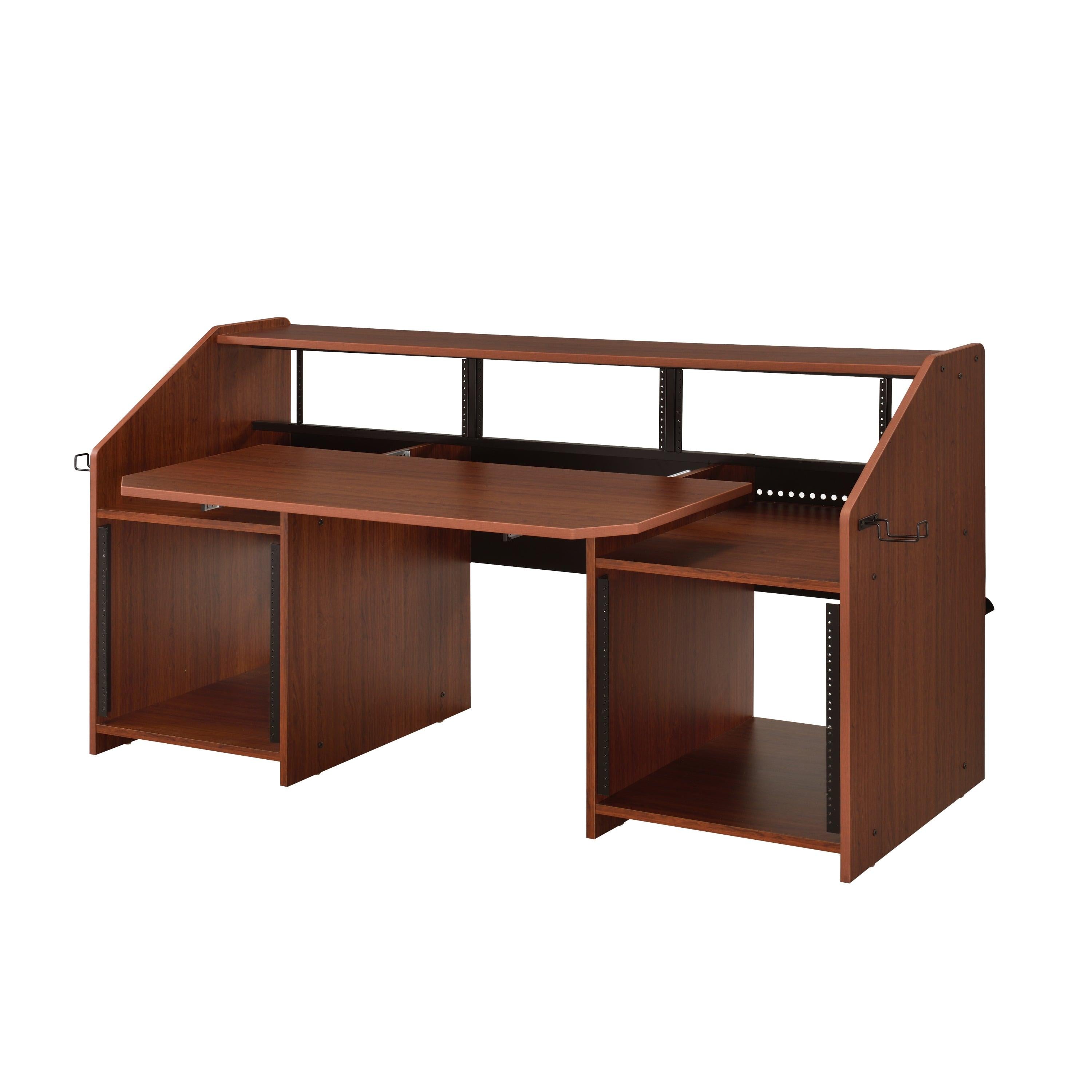 ACME Annette Music Desk, Walnut & Black Finish OF00994