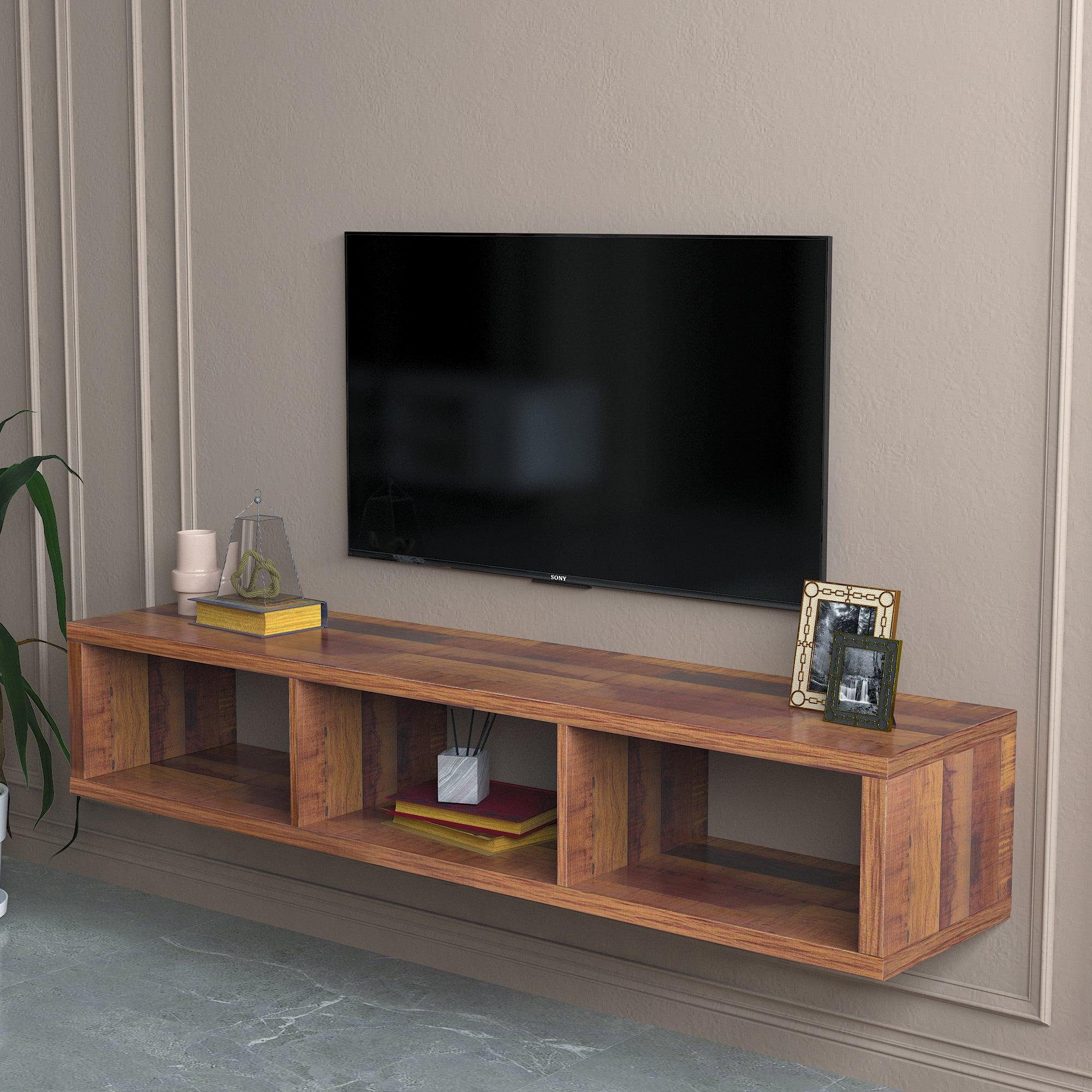 Shallow Floating TV Console, 60" image