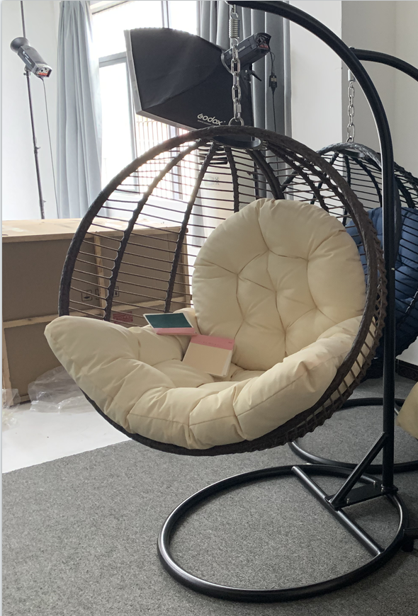 ROUND SHAPE SWING CHAIR PATIO GRADEN HOME