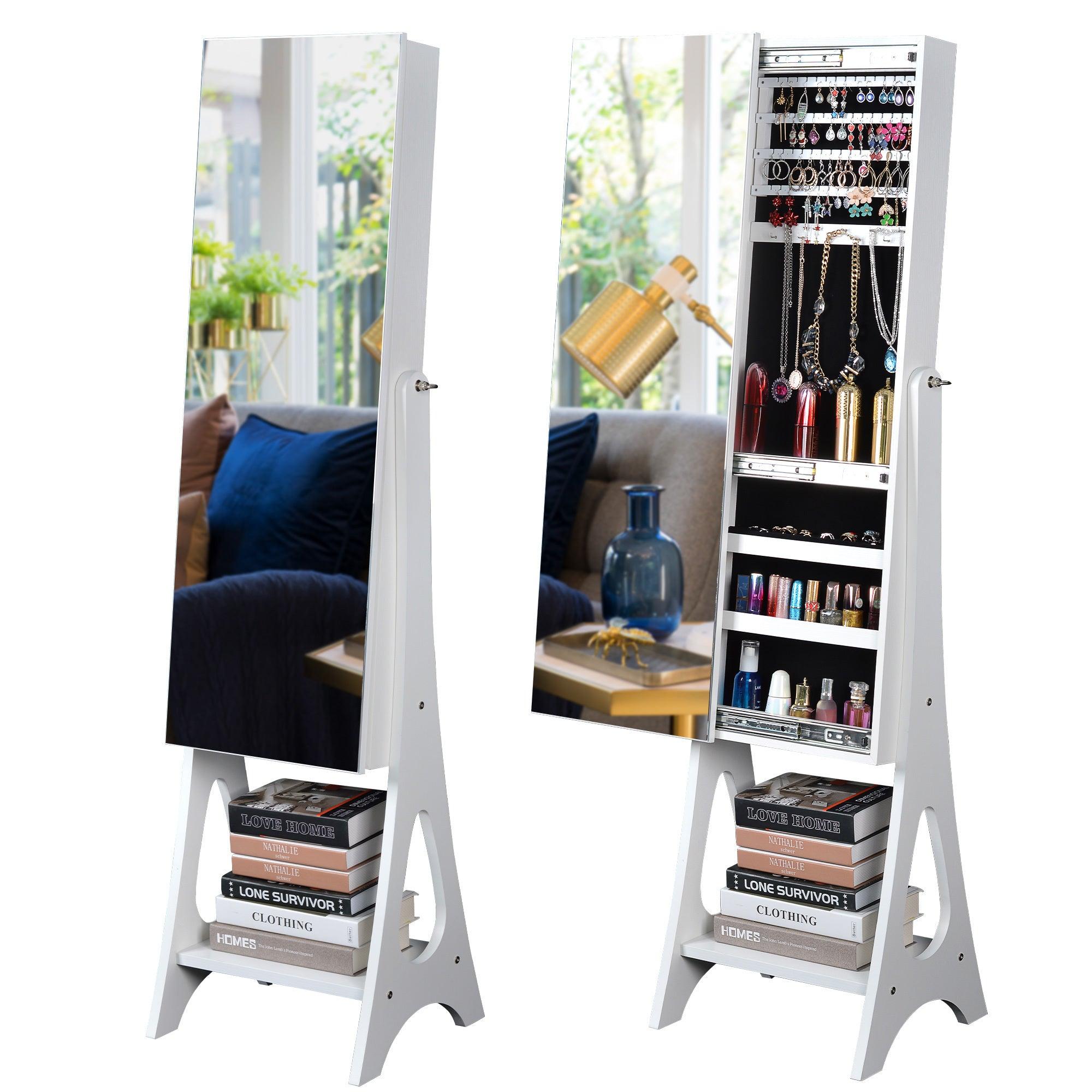 Full Mirror  Simple JewelryStorage Mirror Cabinet image