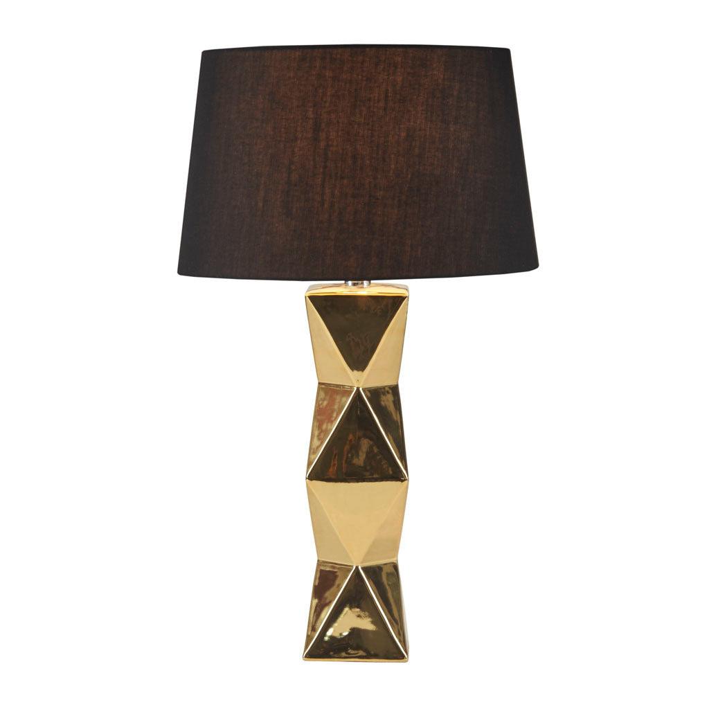 Kenlyn Geometric Ceramic Table Lamp