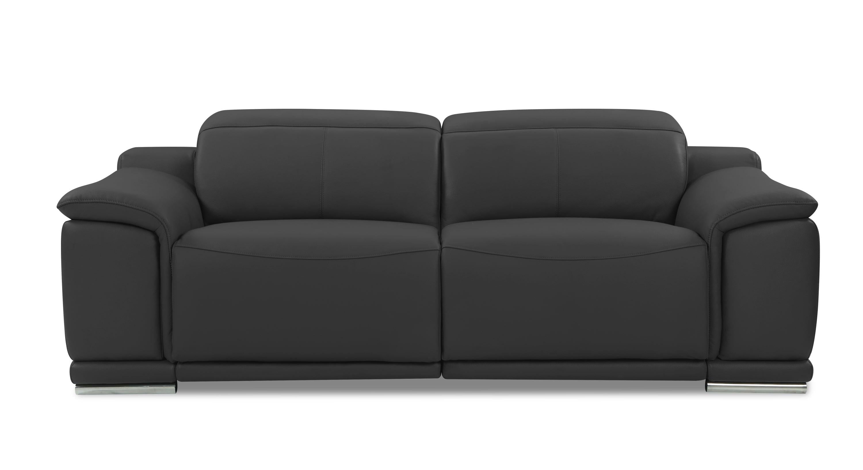 Global United Genuine Italian Leather Power Reclining Sofa image