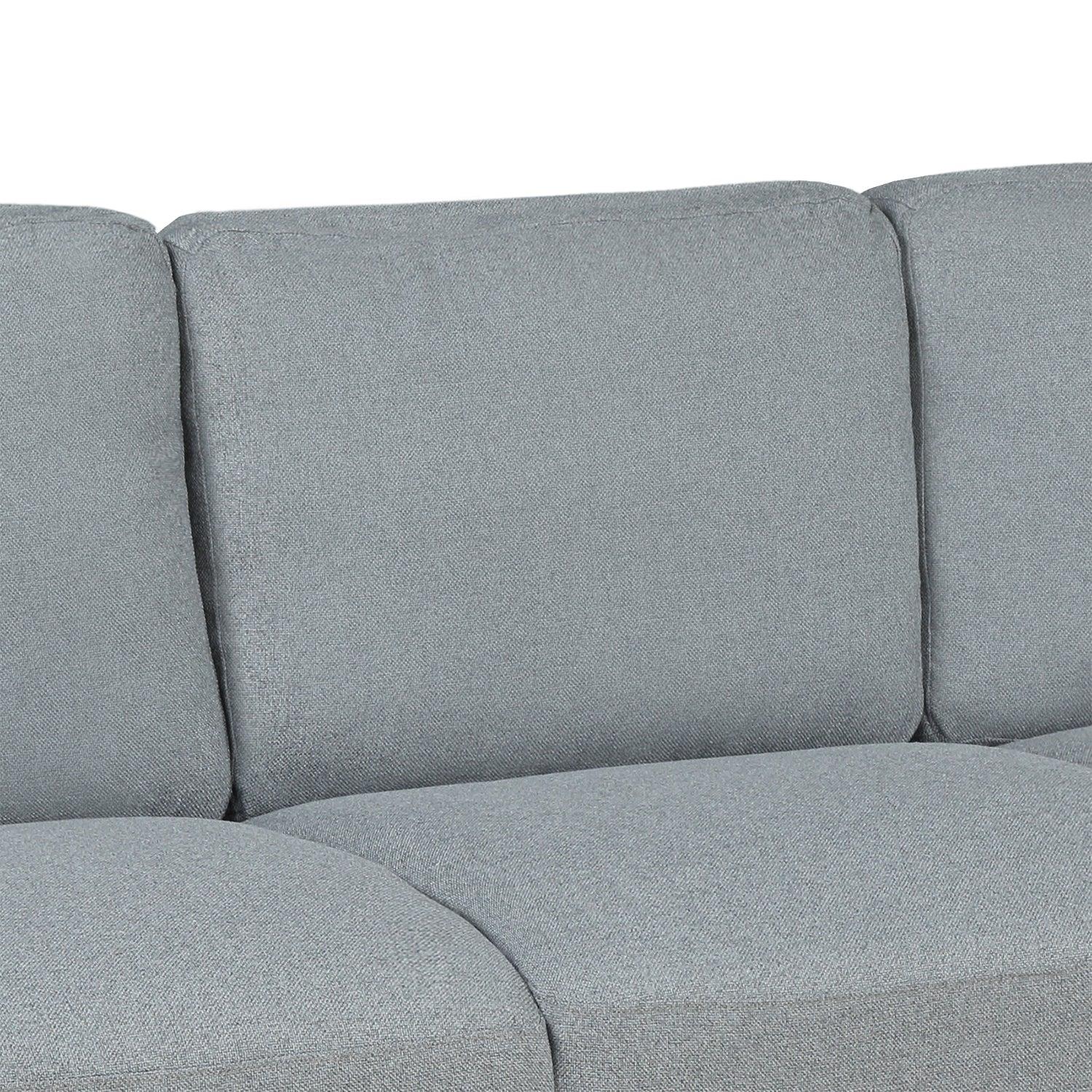 Living Room Furniture chair  and 3-seat Sofa (Gray)